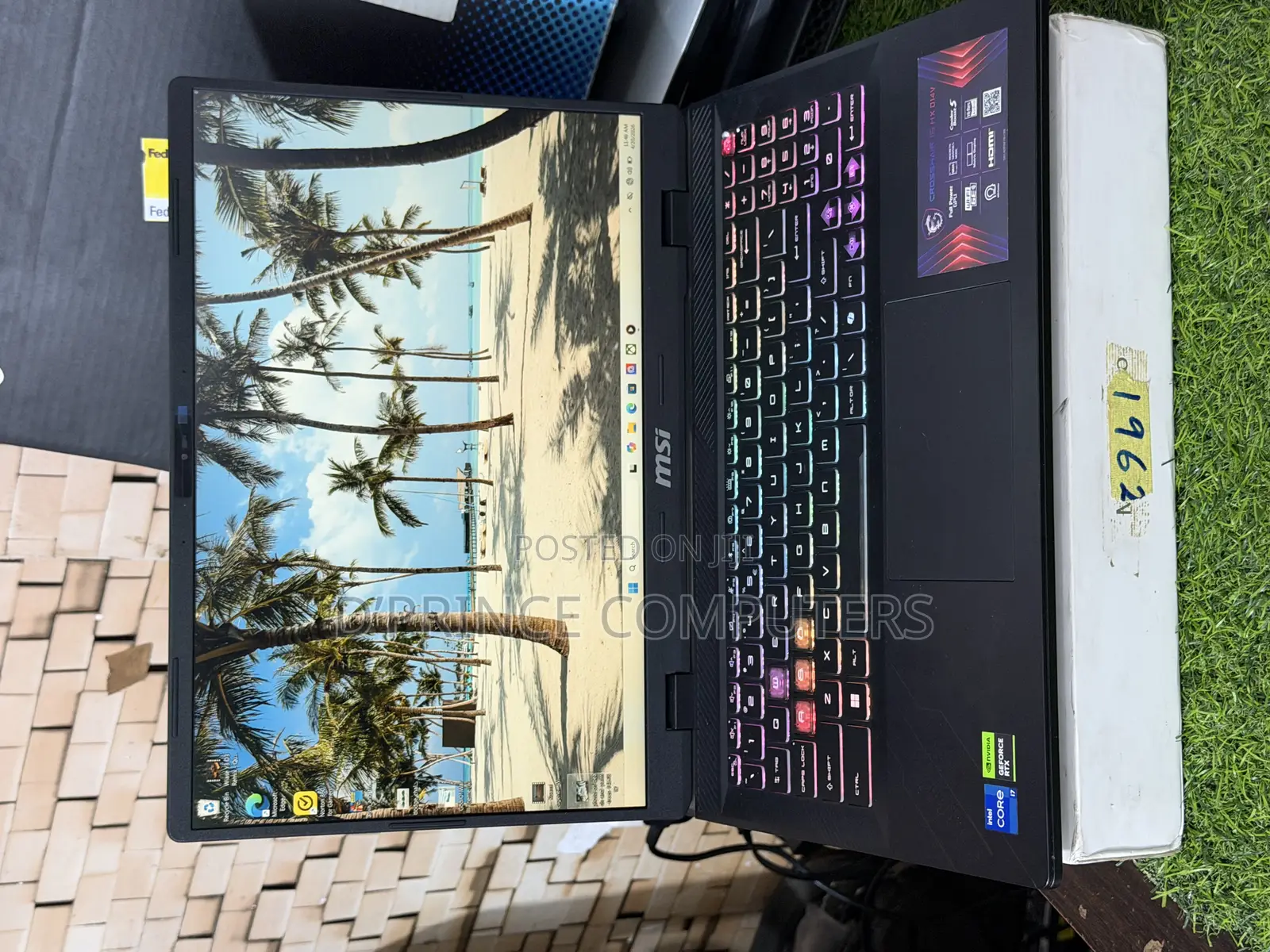 Laptop MSI Crosshair 17 32GB Intel Core i7 SSD 1T