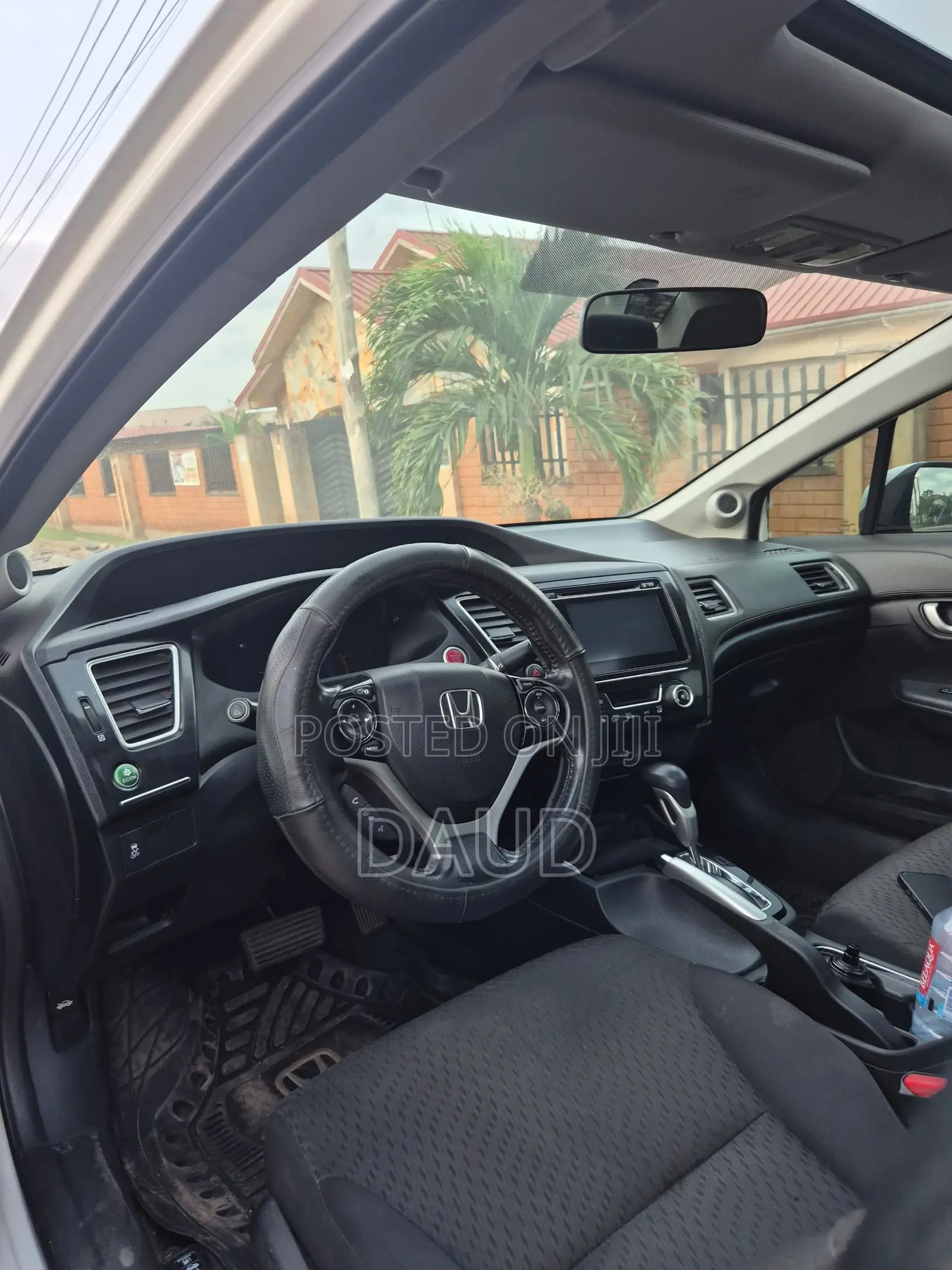Honda Civic EX 4dr Sedan (1.8L 4cyl CVT) 2015 White