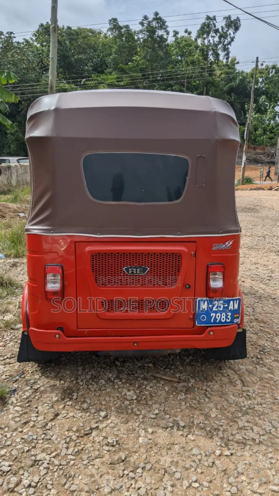 Bajaj RE 2025 Red