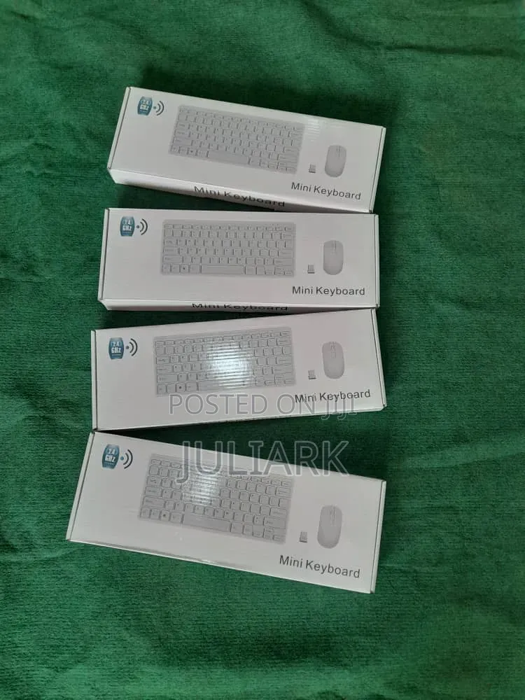 Mini Wireless Keyboard and Mouse