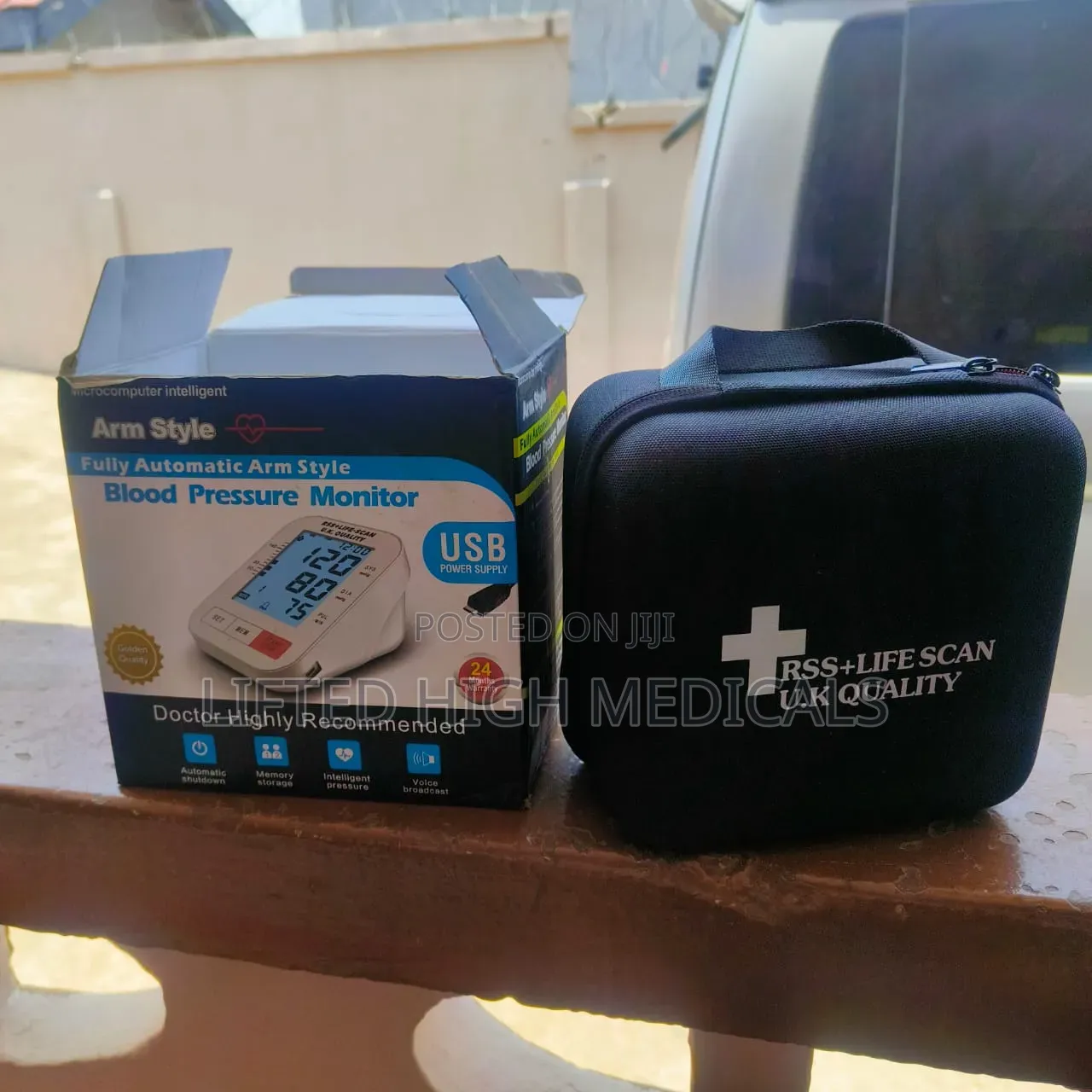 Digital Automatic Blood Pressure Monitor With Usb Power