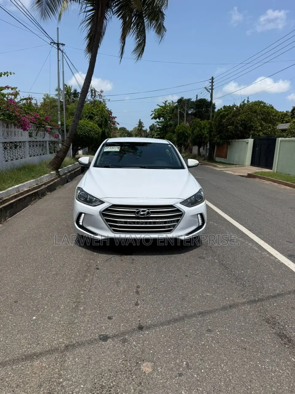 Hyundai Elantra Limited 2018 White