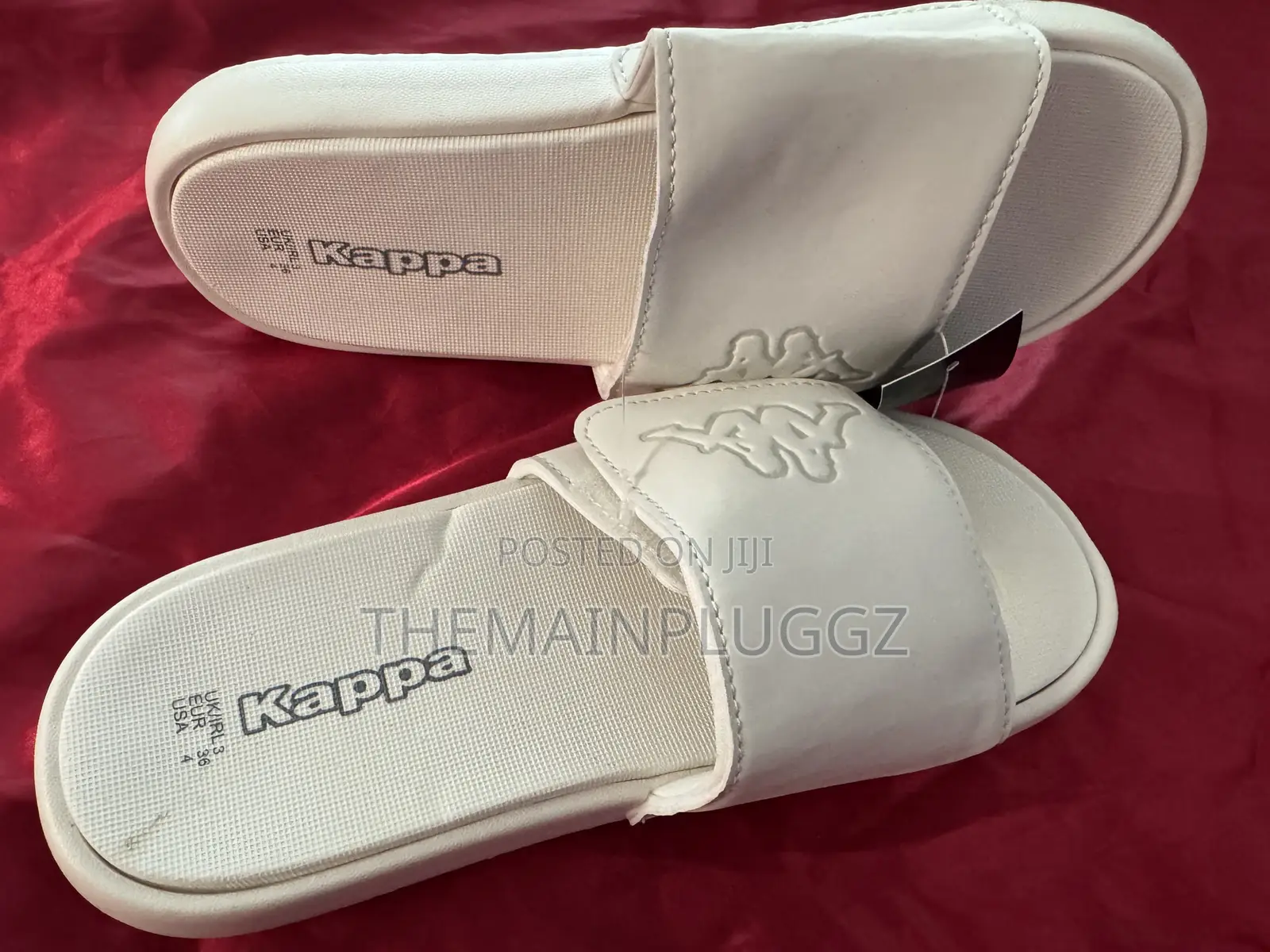 White Kappa Slides