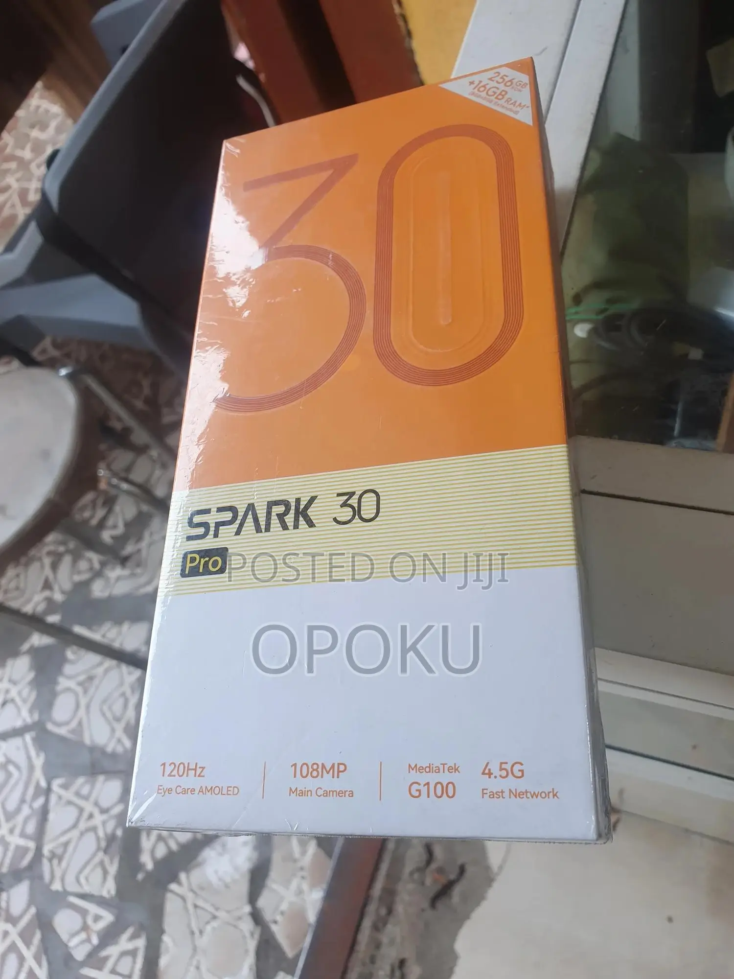 New Tecno Spark 30 Pro 256 GB Black