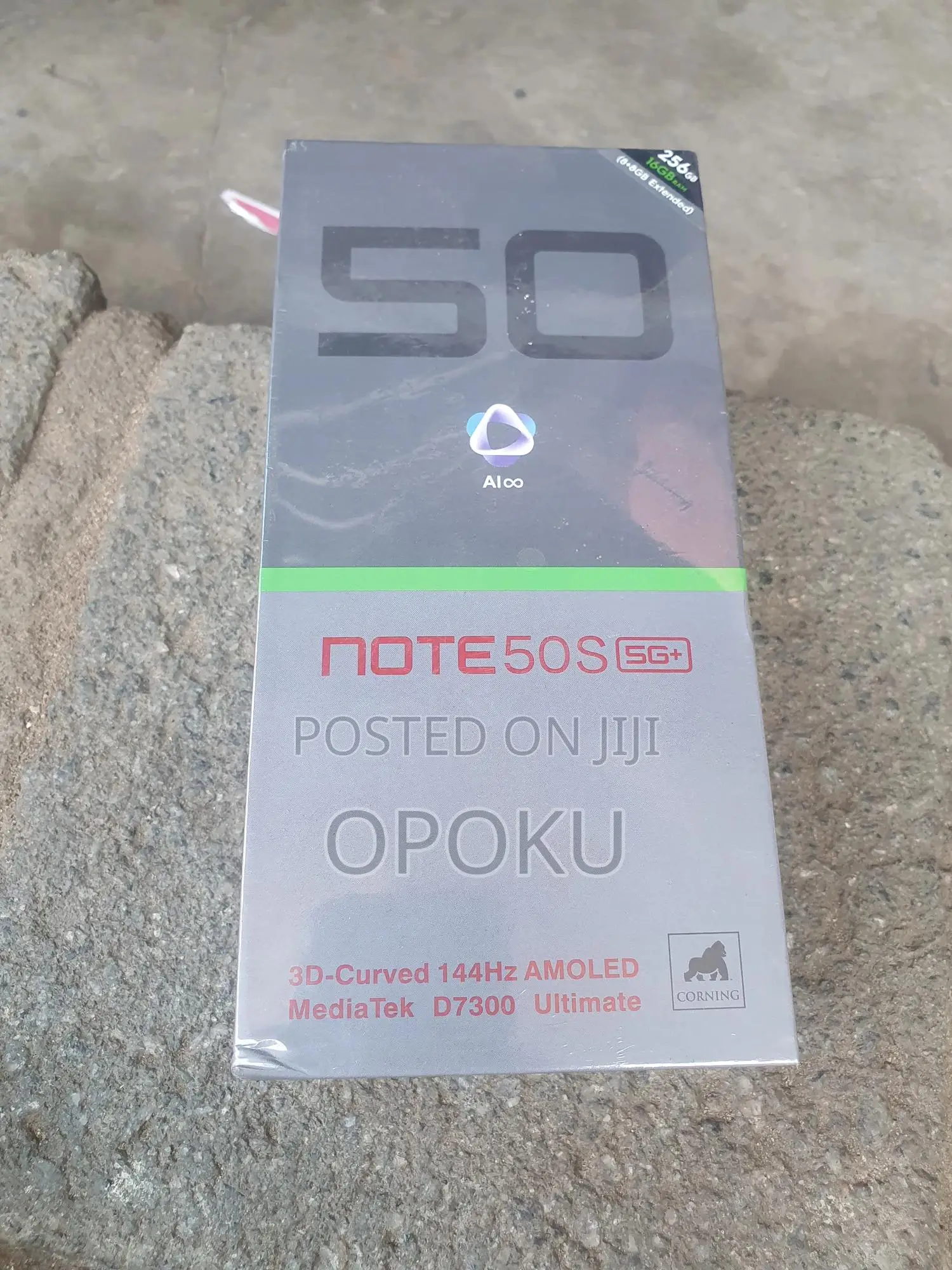 New Infinix Note 50s 256 GB Black