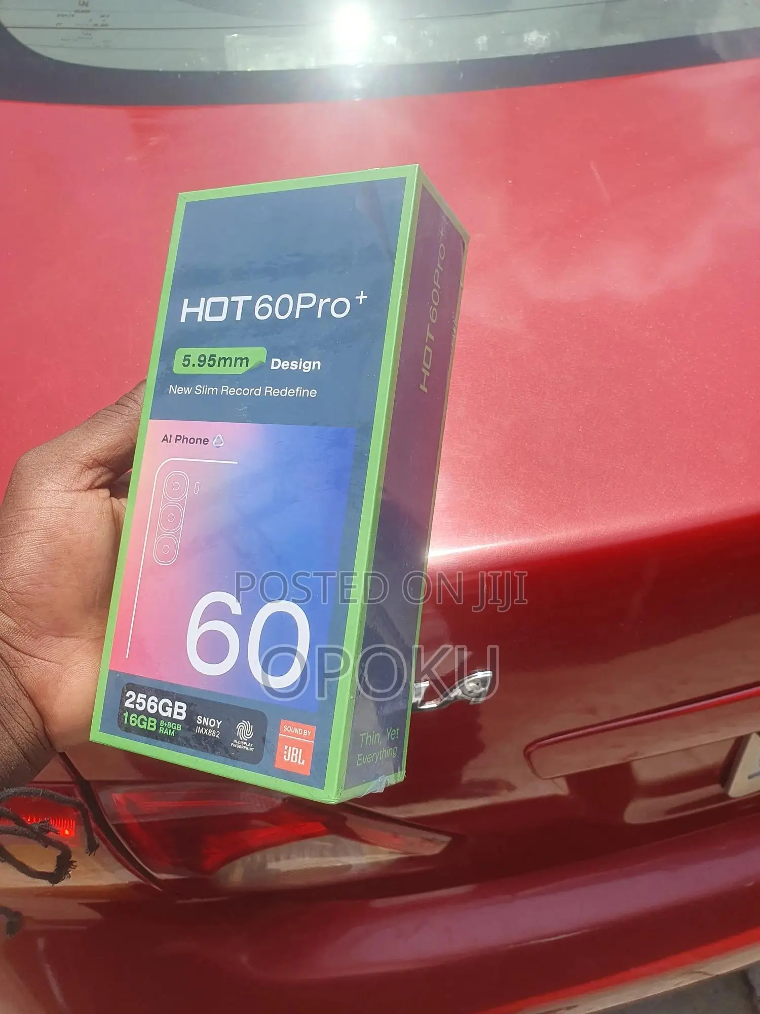 New Infinix Hot 60 Pro+ 128 GB Black
