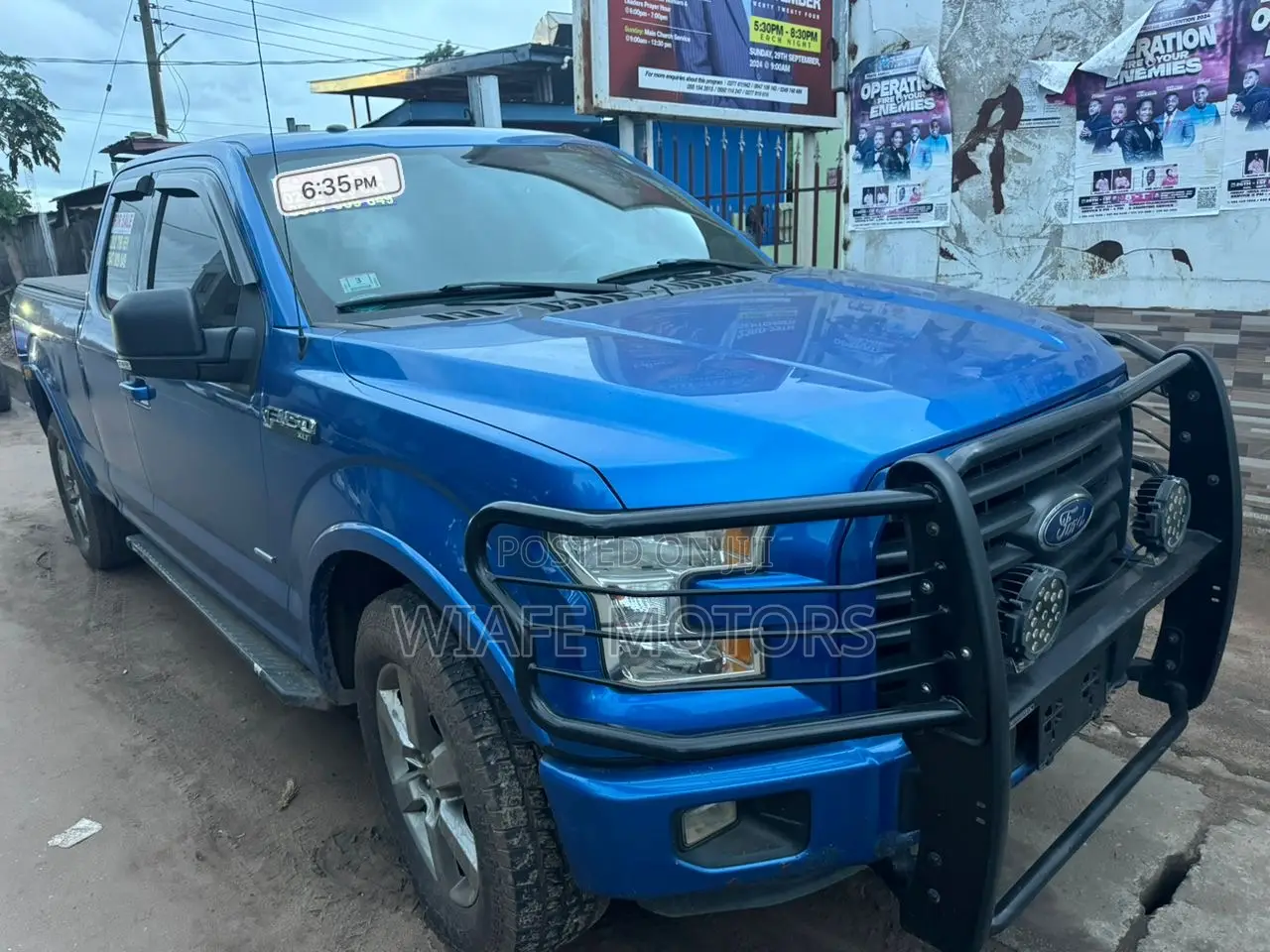 Ford F-150 XLT 2dr Regular Cab 4WD 6.5 ft. SB (3.5L 6cyl 6A) 2015 Blue