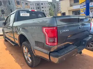 Ford F-150 Lariat 4x4 SuperCab Styleside 8 ft. box 163 in. WB 2016 Gray