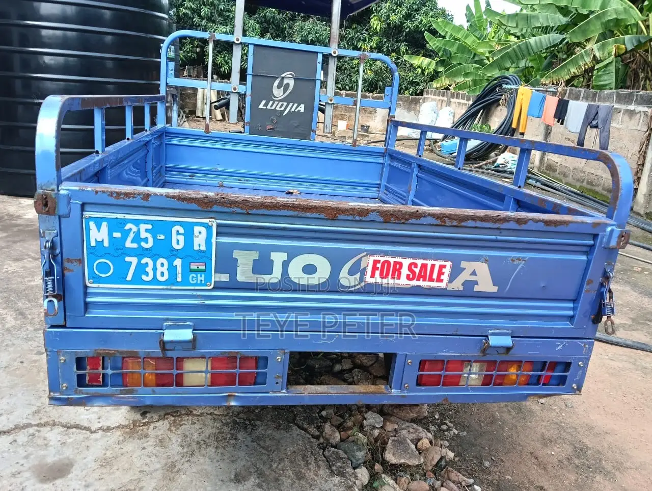 Luojia Cargo Tricycle 2025 Blue