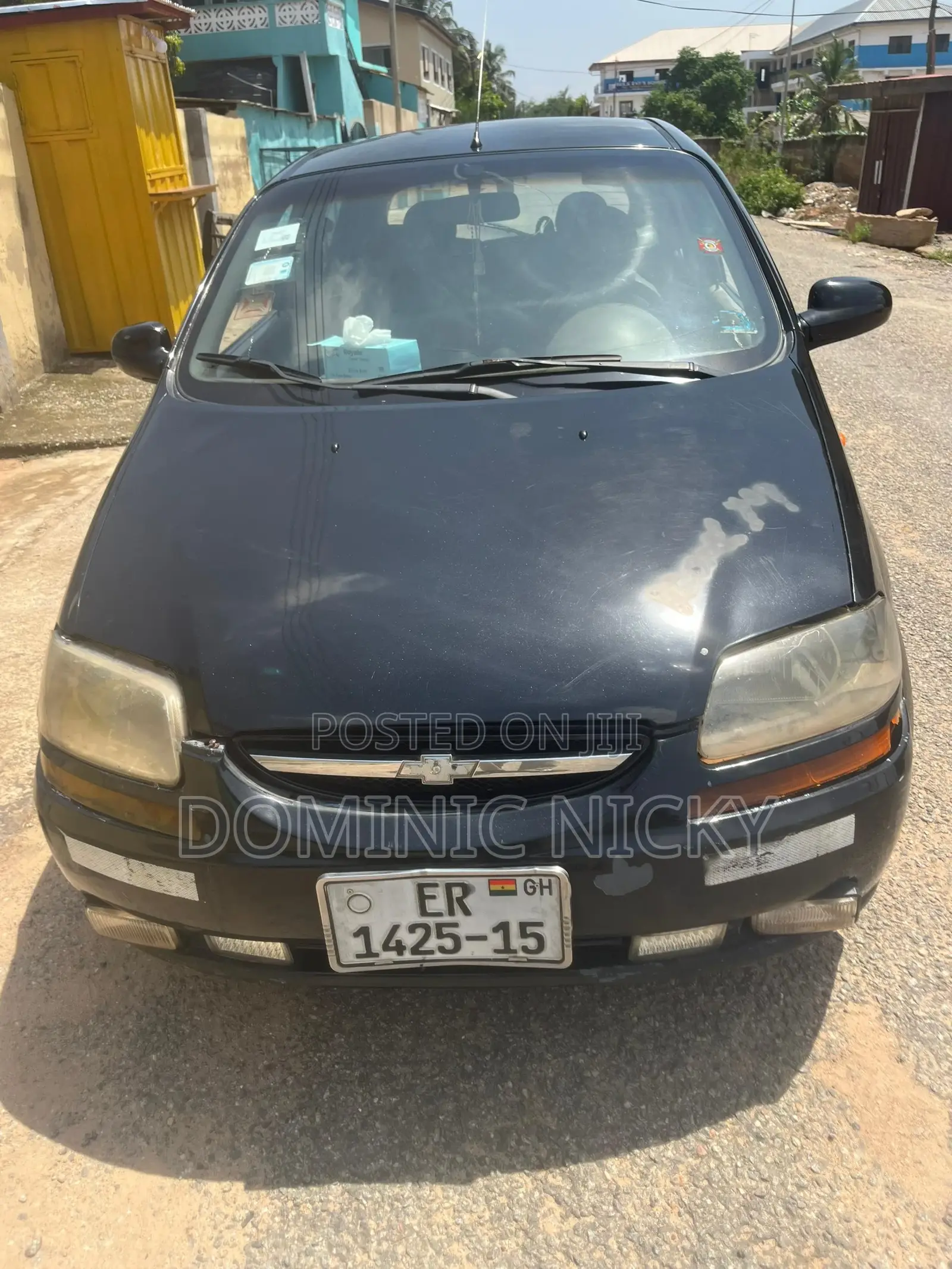 Chevrolet Aveo 2002 Black