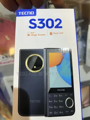 New Tecno S302 Black