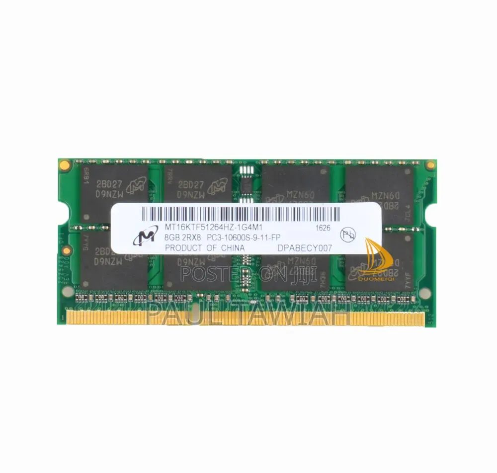 Micron 8gb Ddr3 1333mhz Laptop Ram (Pc3-10600)
