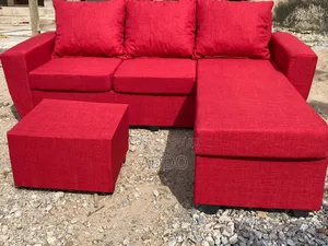 Red L Shape Sofa Forsale