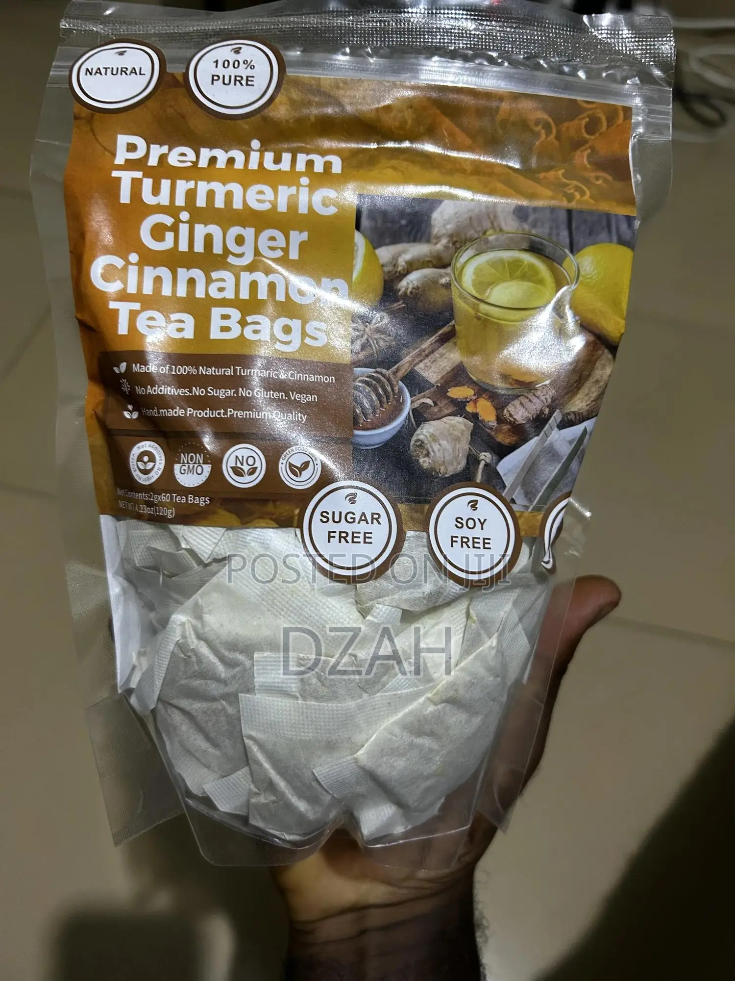 Premium Turmeric, Ginger Cinnamon Tea