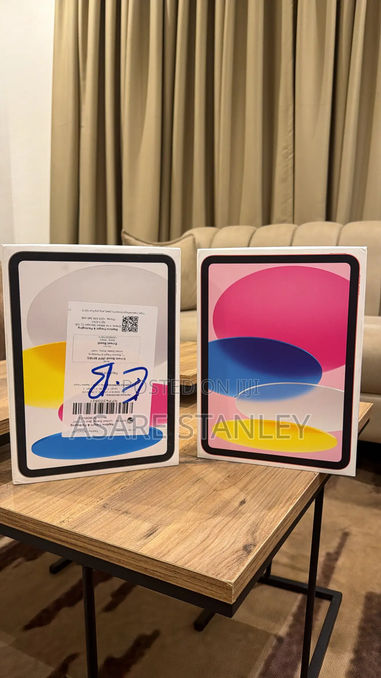 New Apple iPad (2025) 128 GB Pink