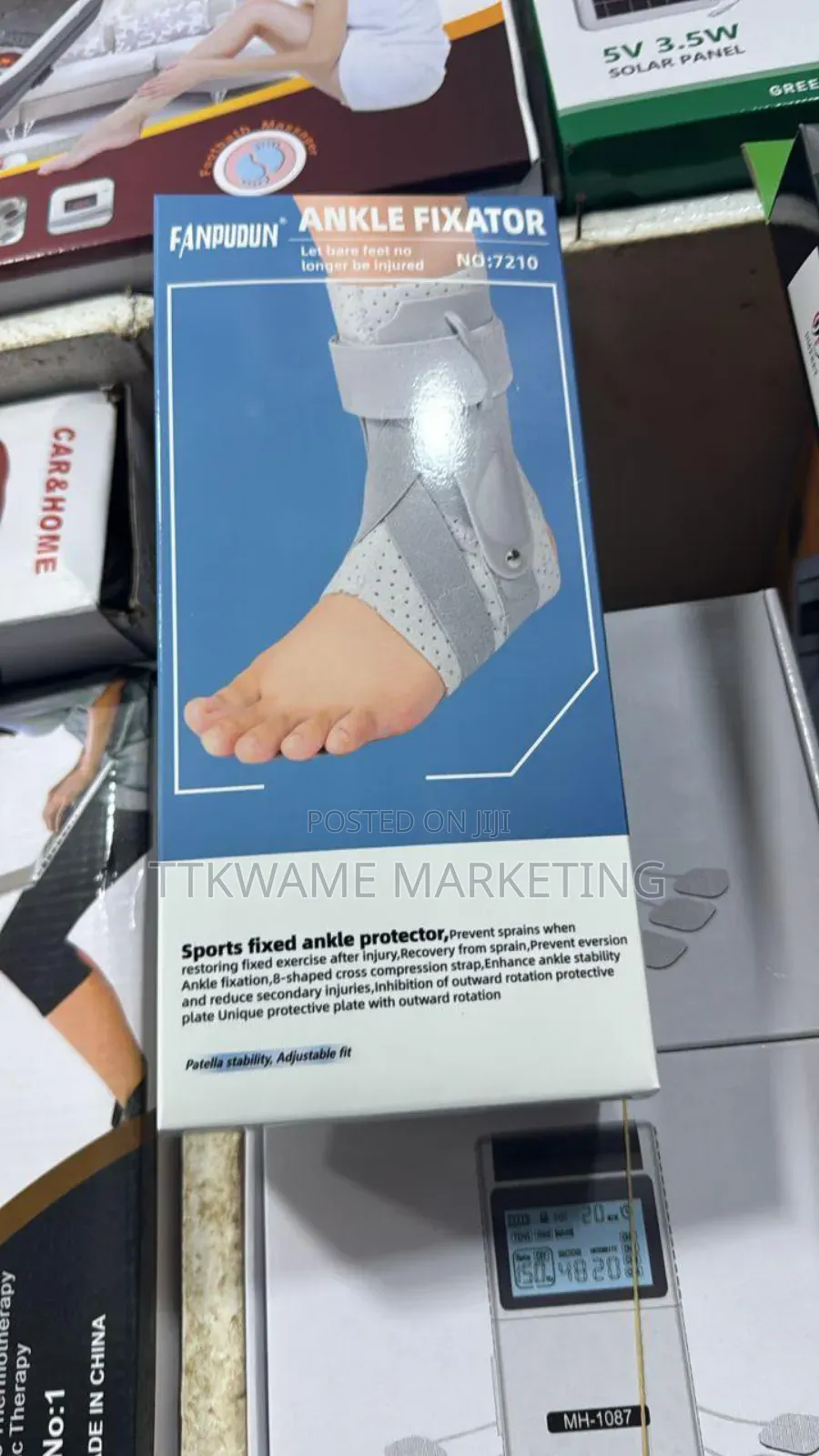 Pressurized Support Ankle