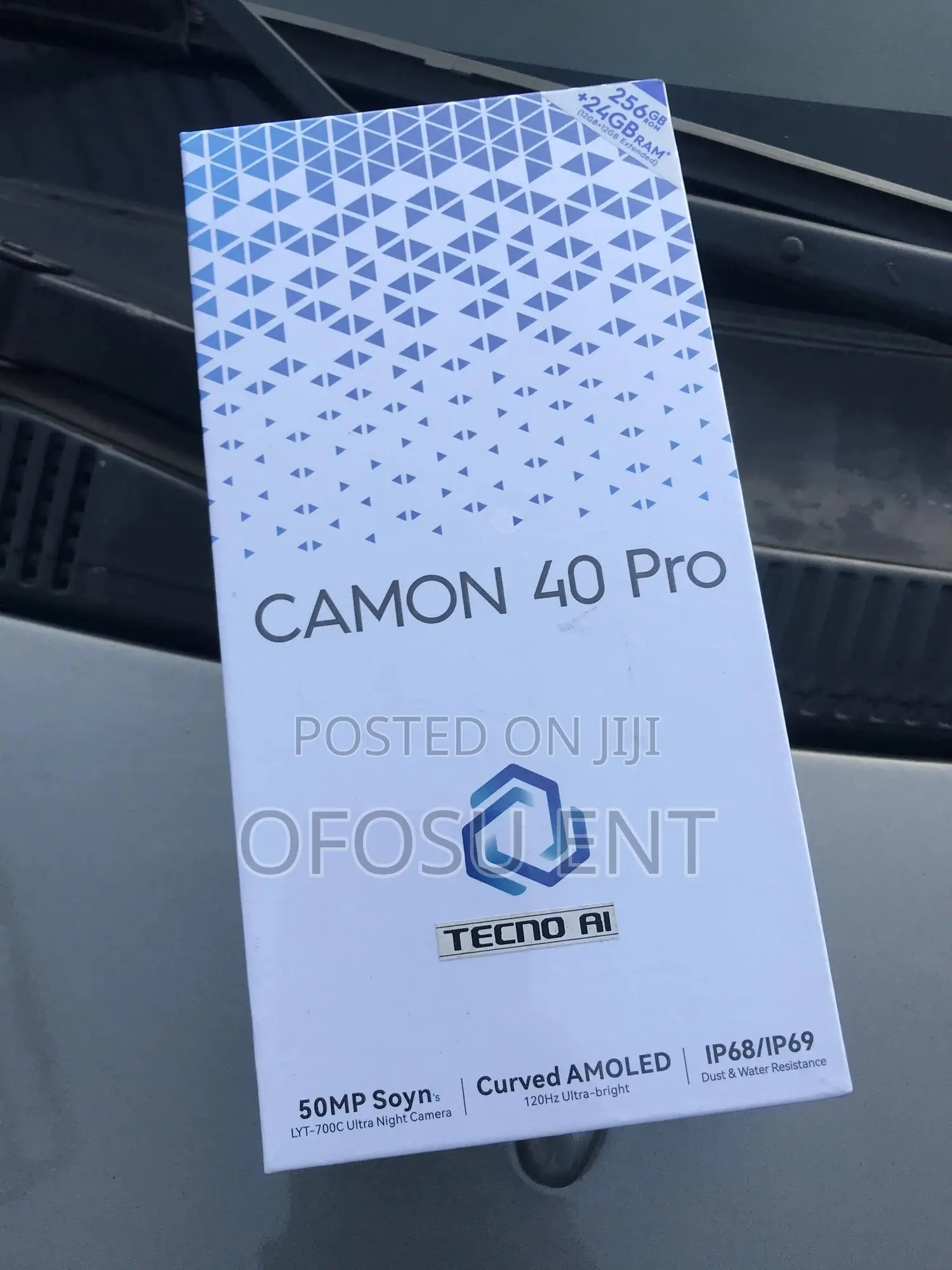 New Tecno Camon 40 Pro 5G 256 GB Gray