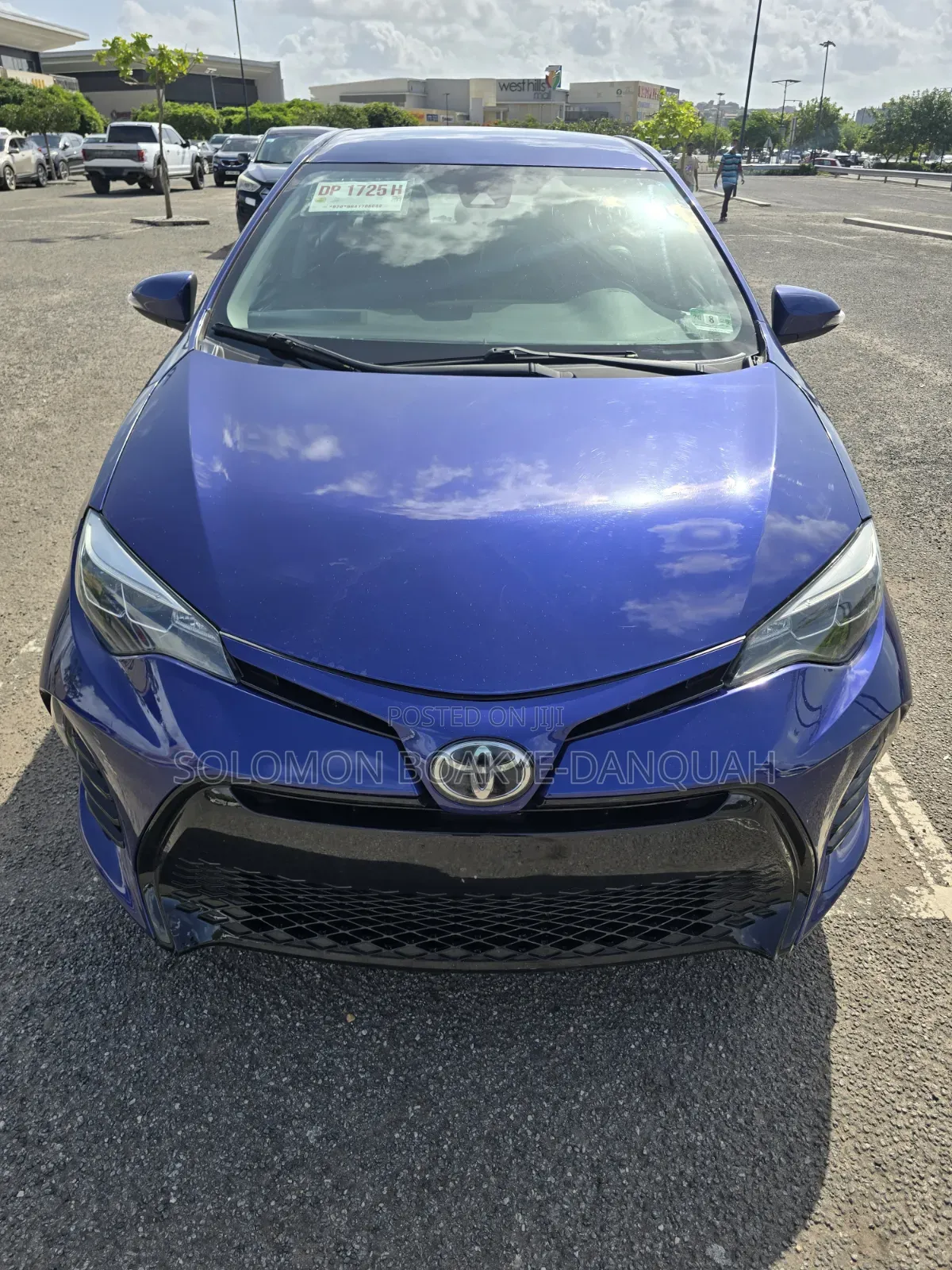Toyota Corolla SE (1.8L 4cyl 2A) 2018 Blue