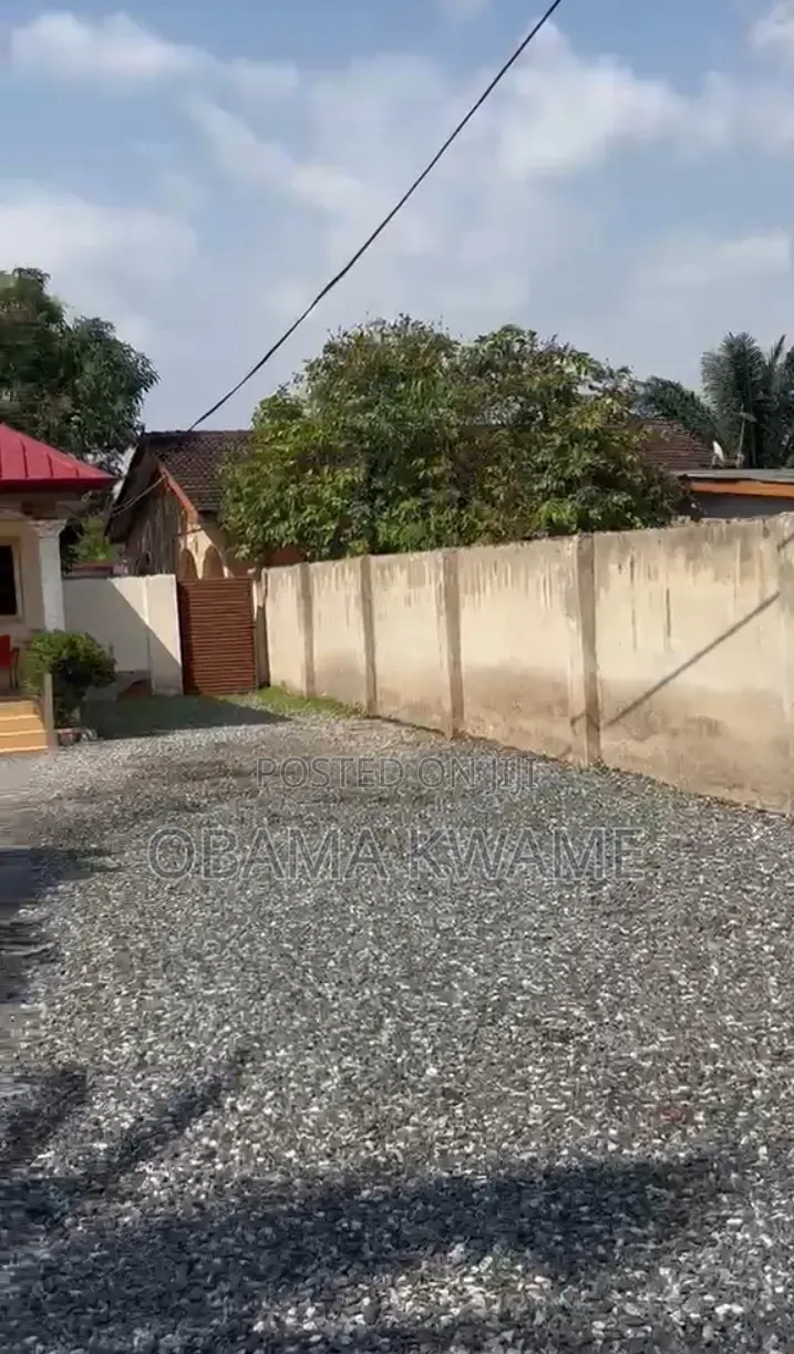Titled Walled and Gated One Plot of Land for Sale at Haatso