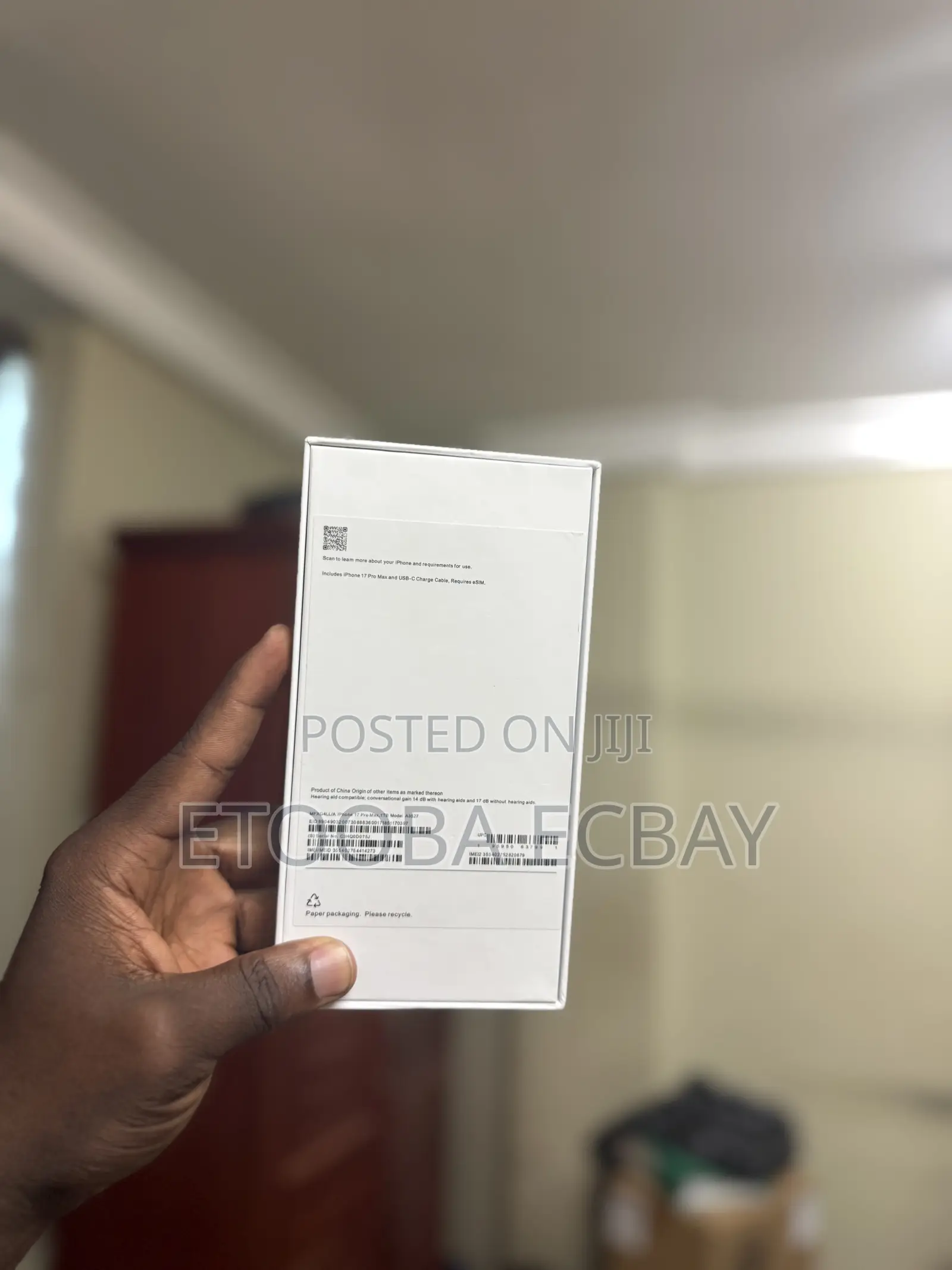 Apple iPhone 17 Pro Max 1 TB Blue