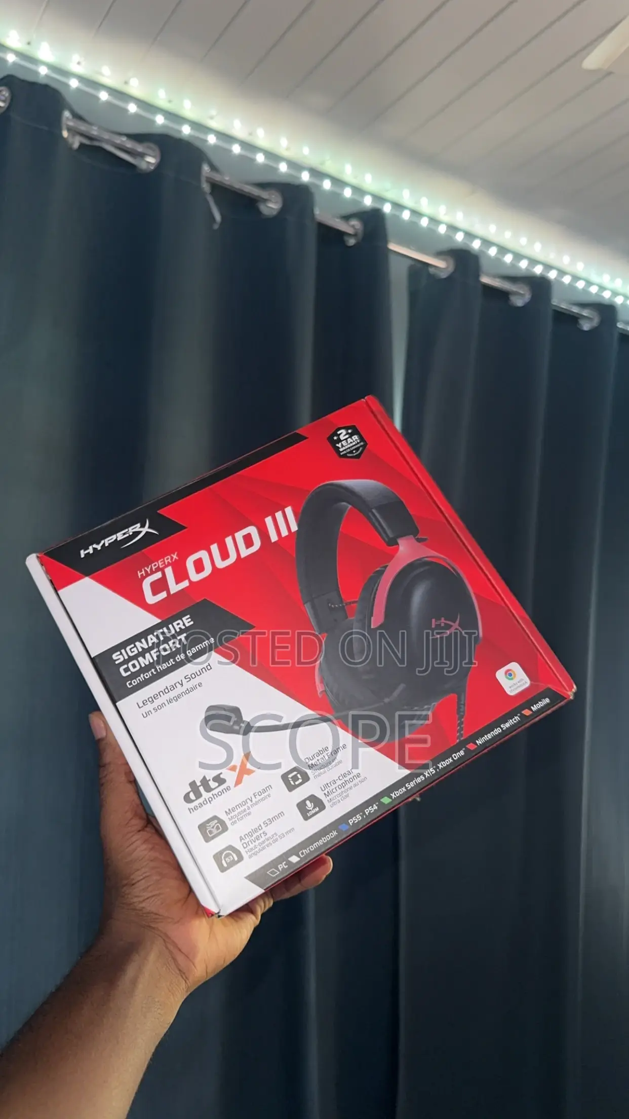 Brand New Hyperx Cloud 3 Gaming Headset