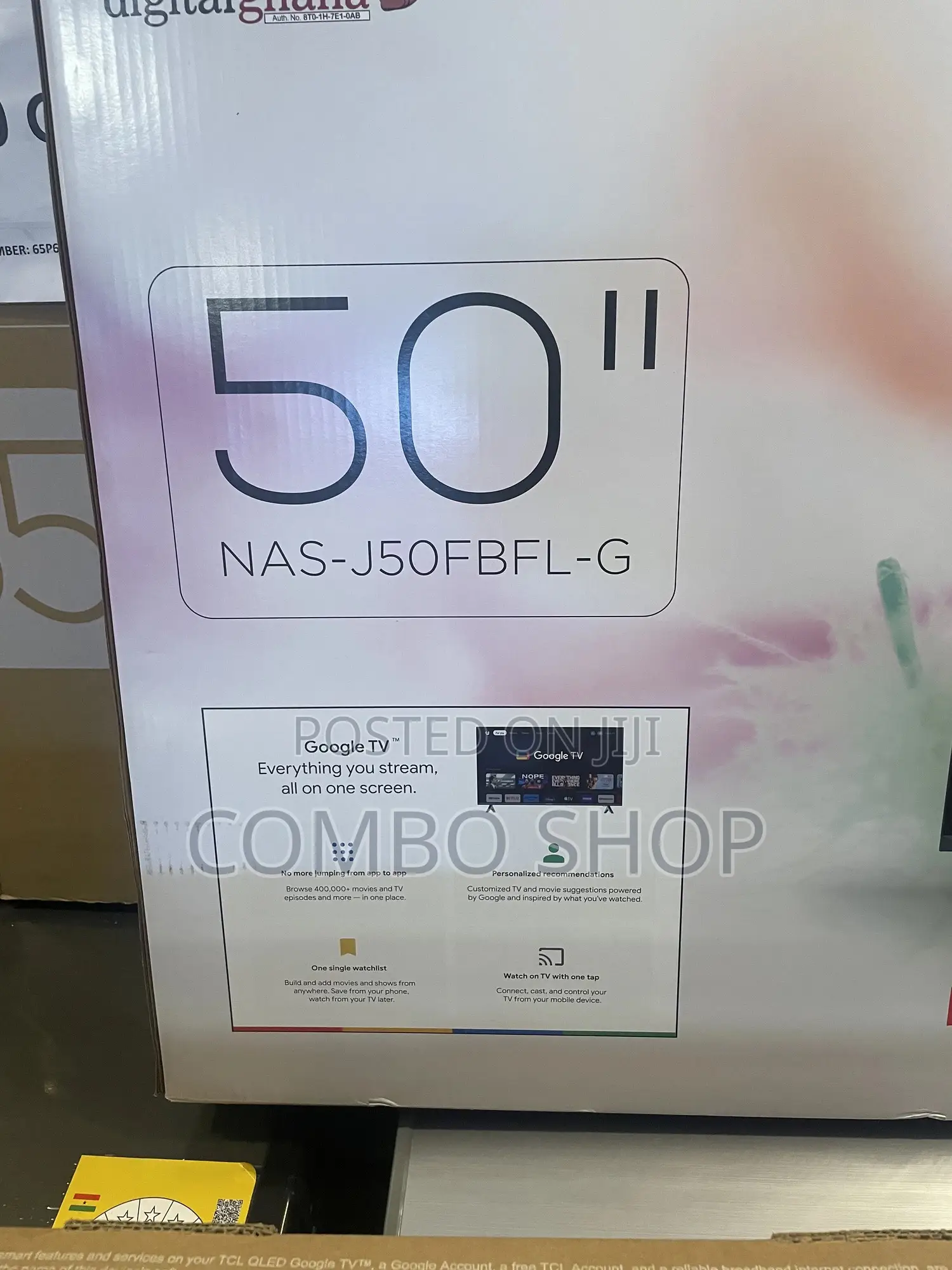 Nasco 50” Google Television