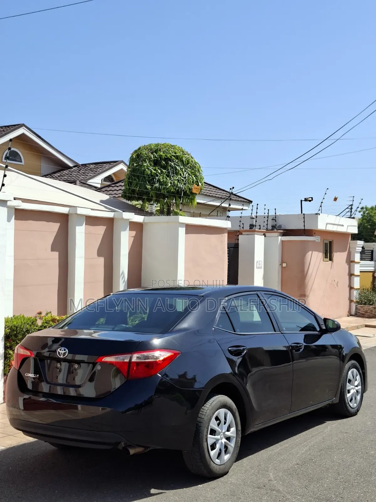 Toyota Corolla L 4dr Sedan (1.8L 4cyl CVT) 2017 Black
