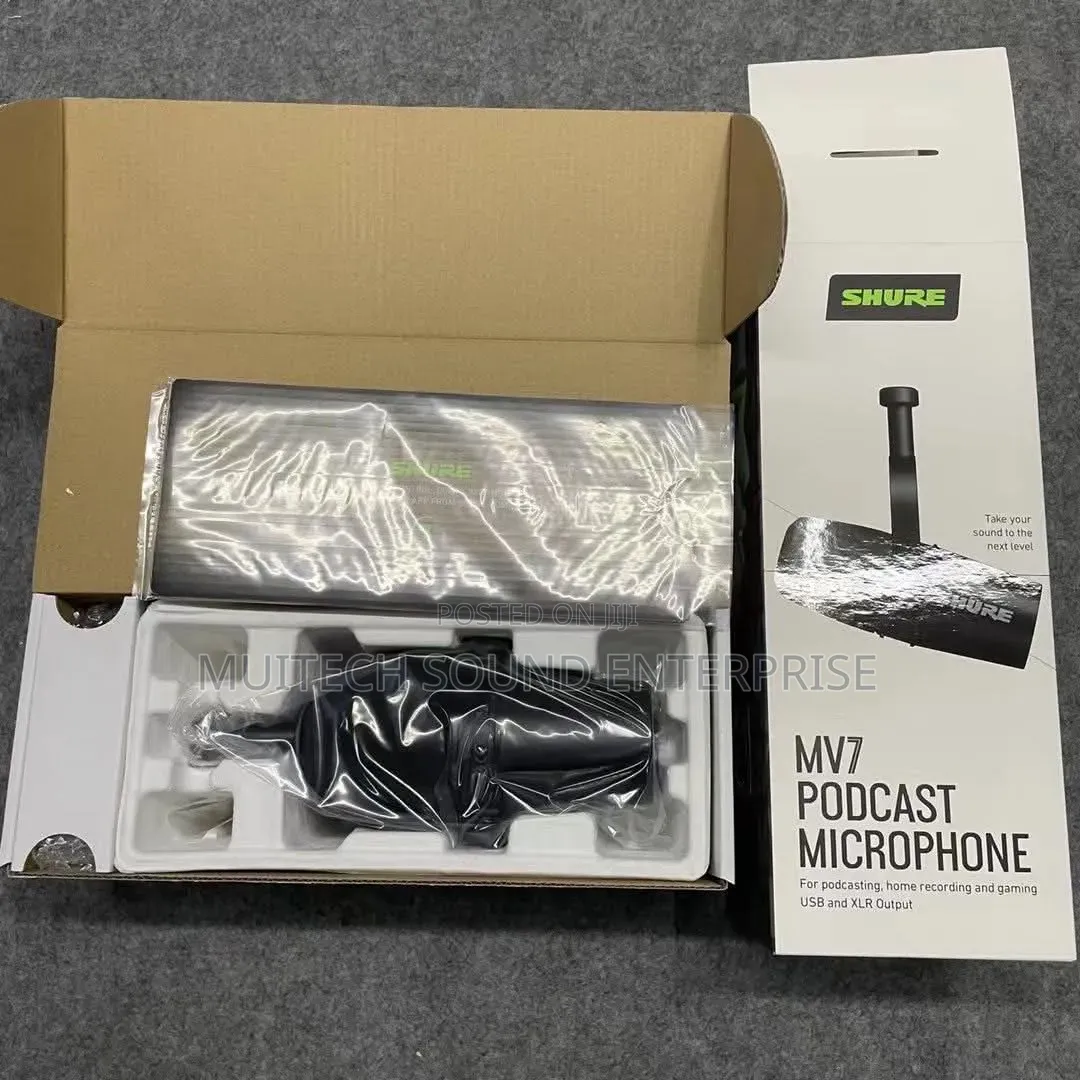 Studio Microphone (Shure Mv7)