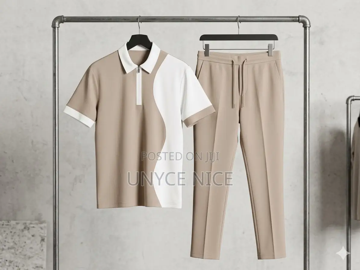 Men’S Classic Two-Piece Casual Set Timeless and Comfortable