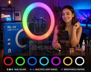 14iches Ringlight With Tripod