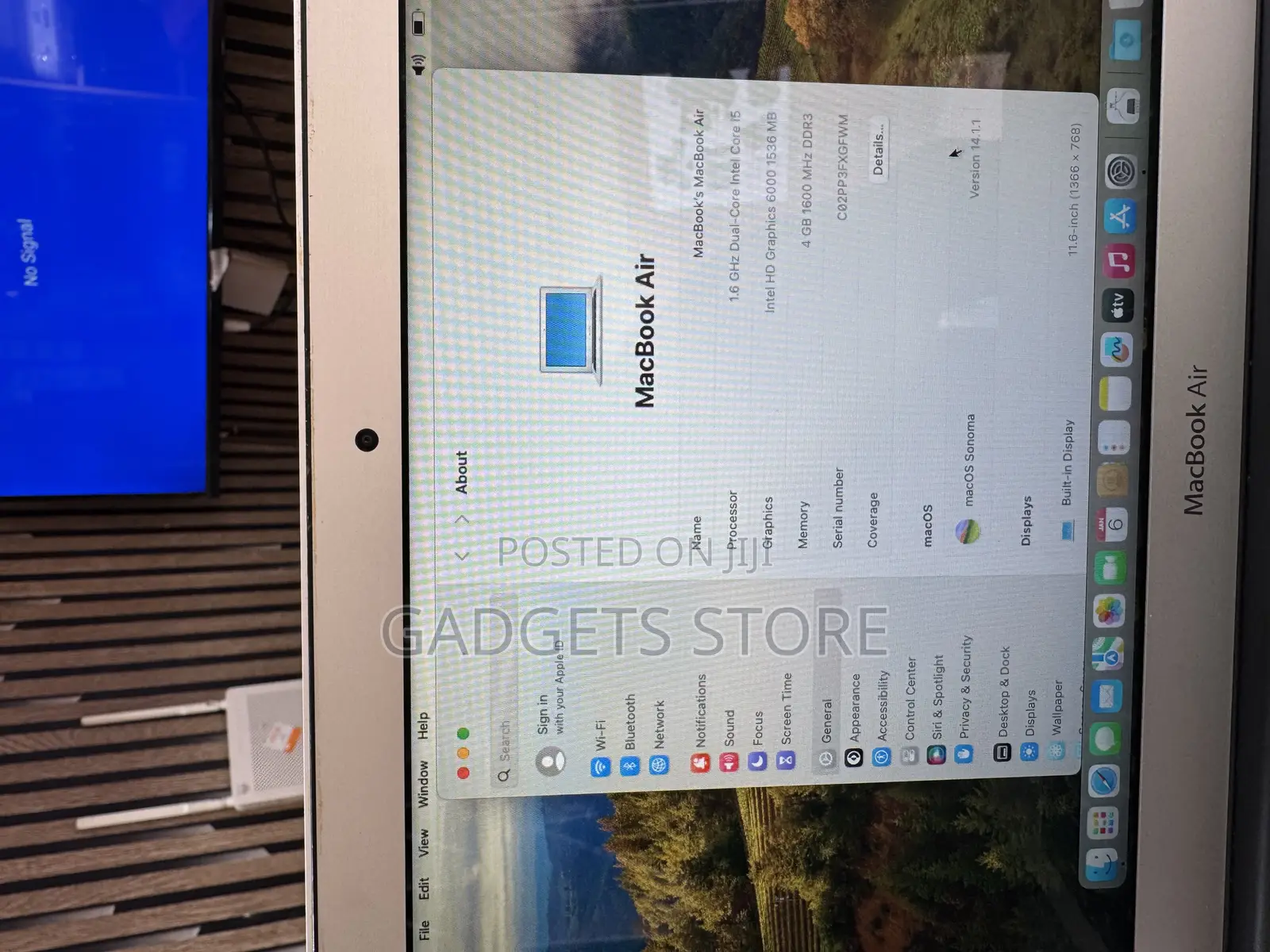 Laptop Apple MacBook Air 4GB Intel Core i5 SSD 128GB