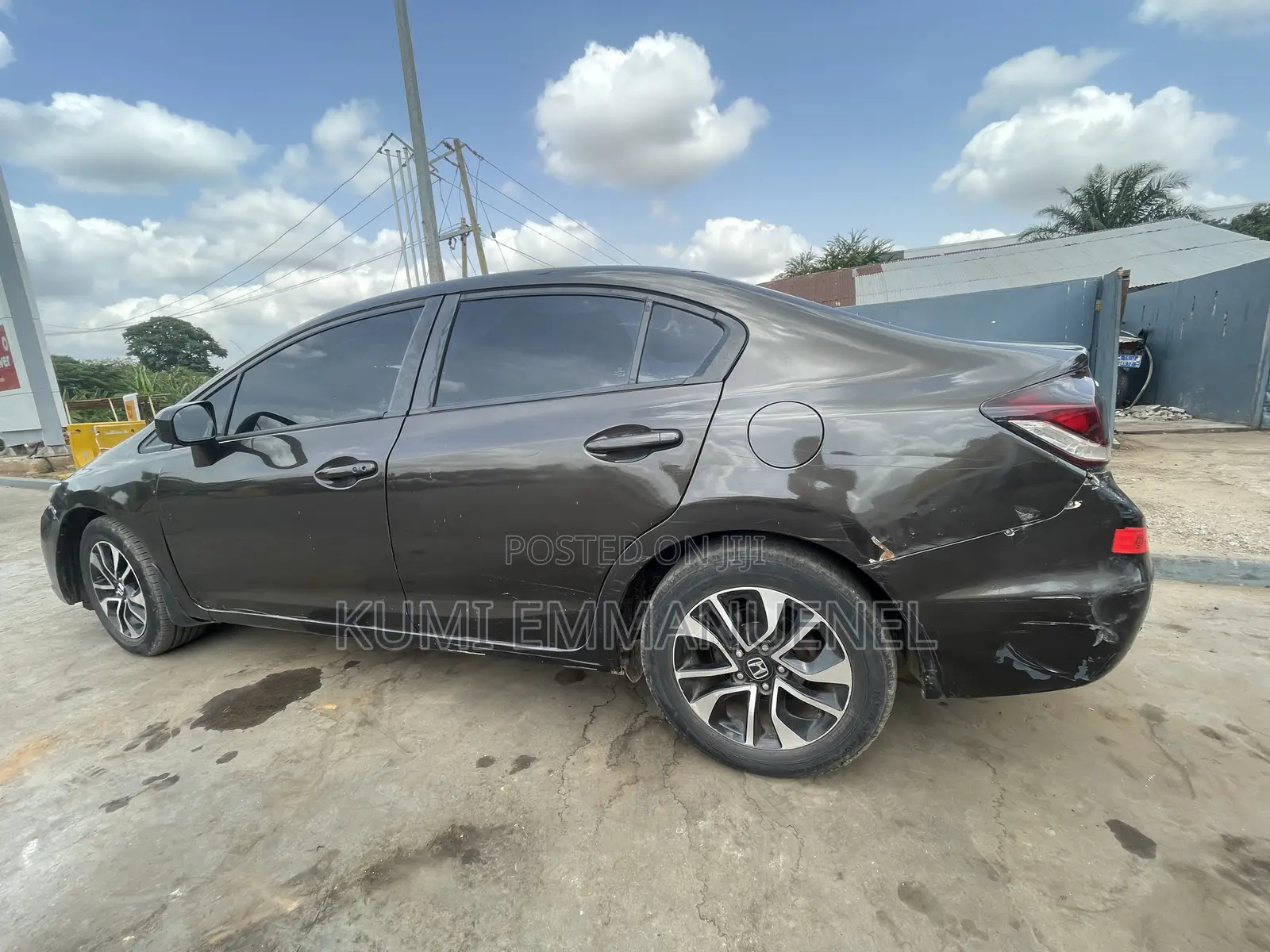 Honda Civic EX 2dr Coupe (1.8L 4cyl 5M) 2014 Gray