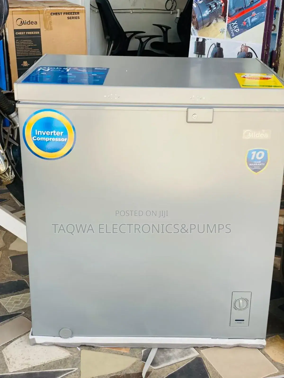 Adorable Midea 198ltrs Chest Freezer