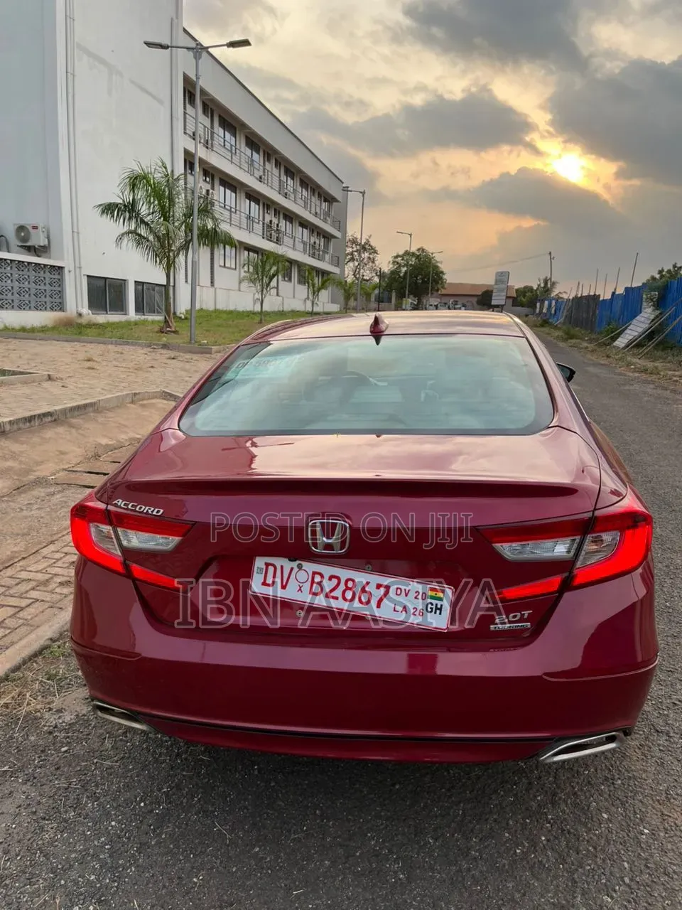 Honda Accord Touring 2018 Red