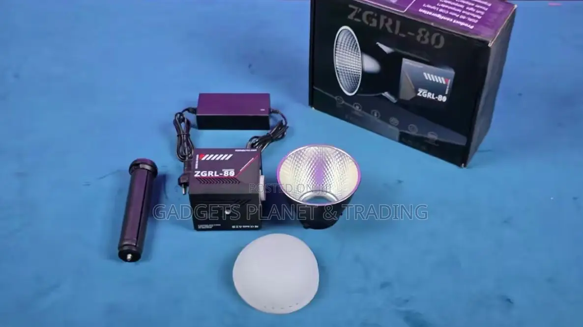 ZGRL-80 Portable Fill Photography Cool Warm Lights With Inbuilt Fan