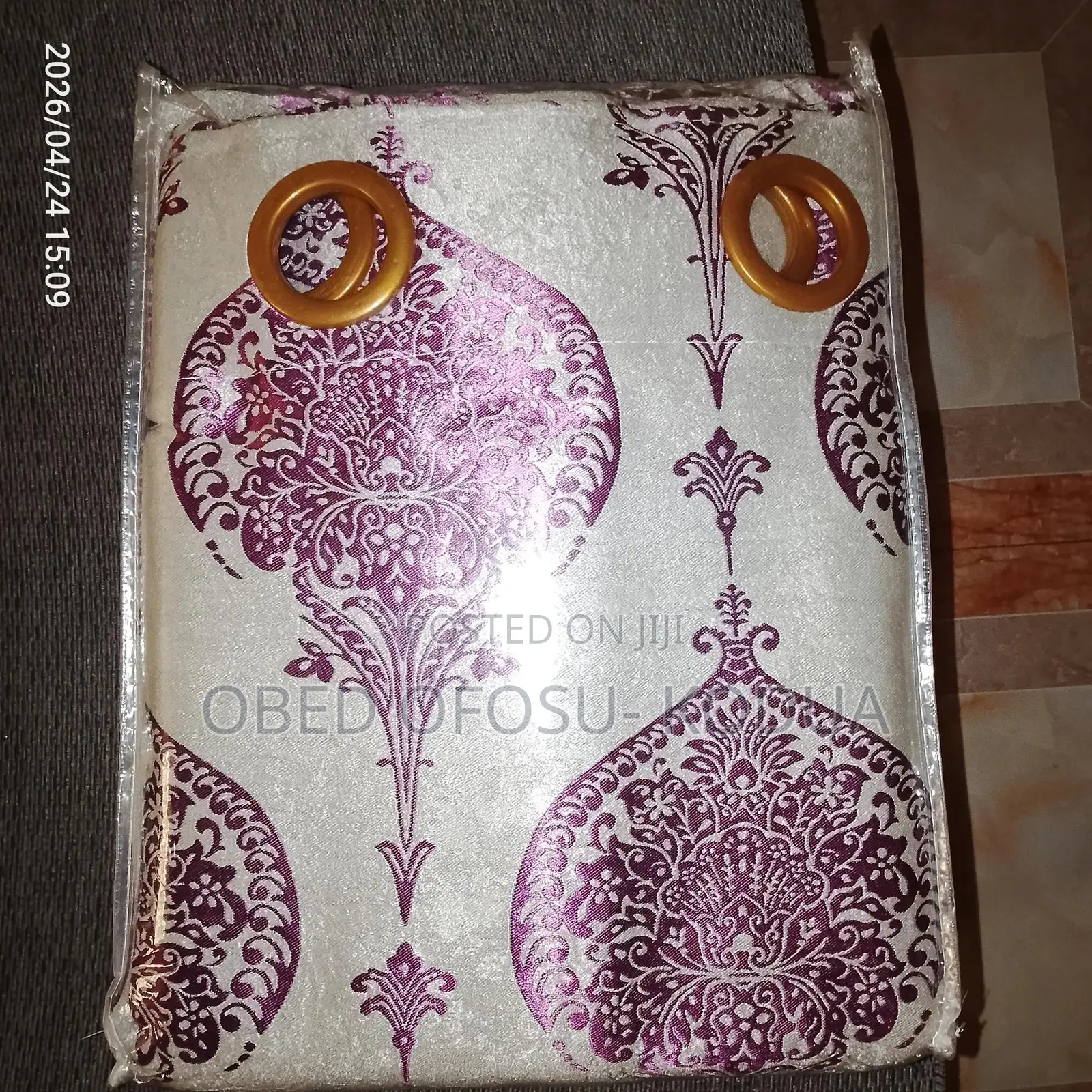 Ring Curtains ( Pair ) for Sale