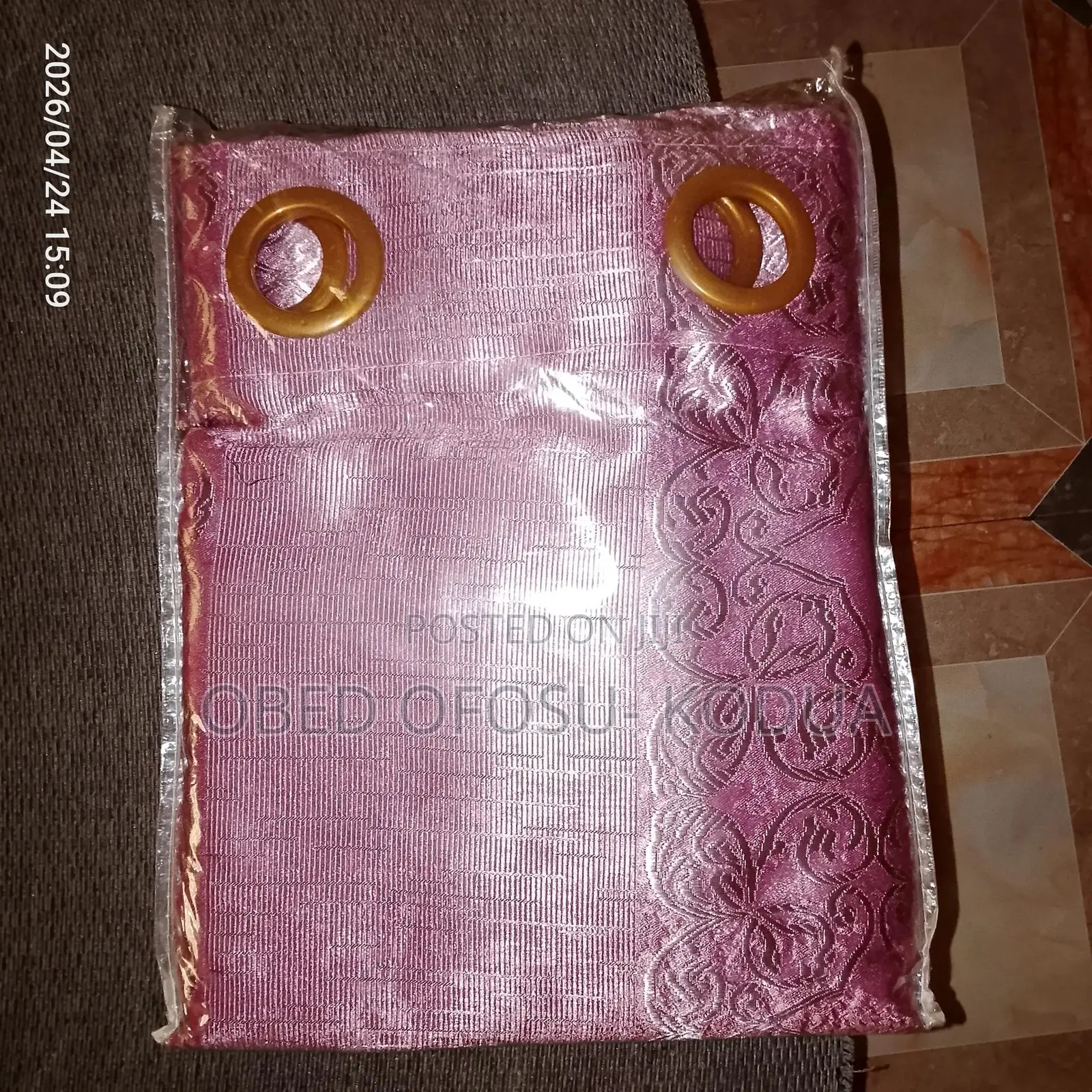 Ring Curtains ( Pair ) for Sale