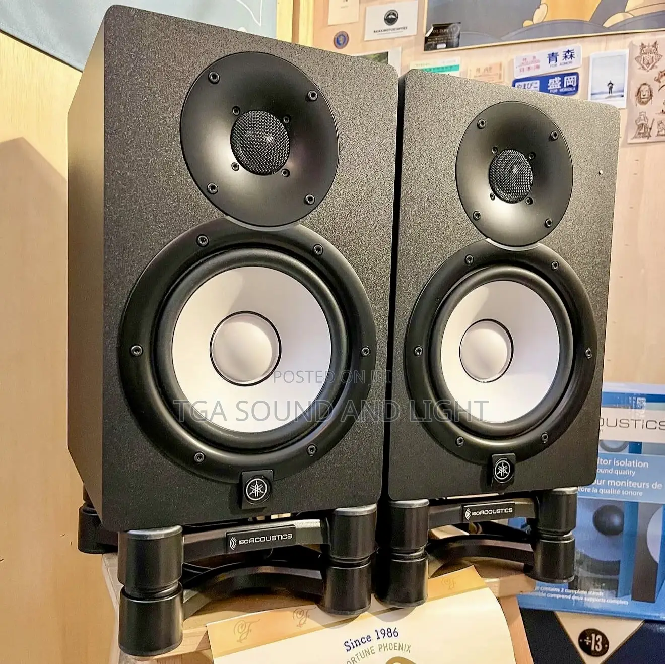 Yamaha Hs7 7 Inches Studio Monitors - Free Monitor Stand