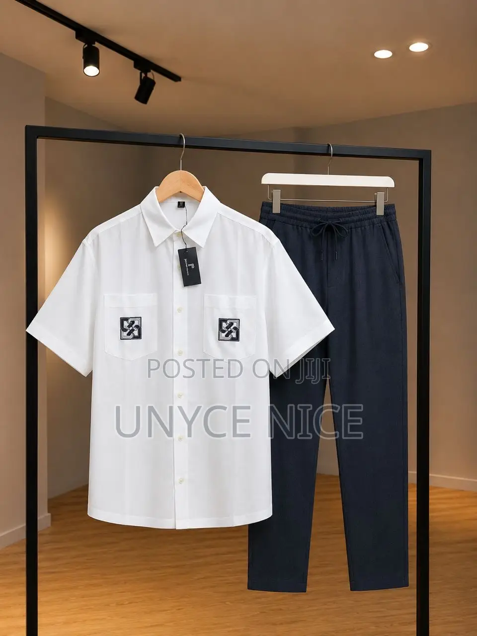 Men’S Classic Two- Piece Casual Set Quality and Durable