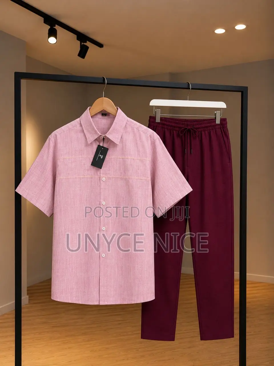 Men’S Classic Two- Piece Casual Set Quality and Durable