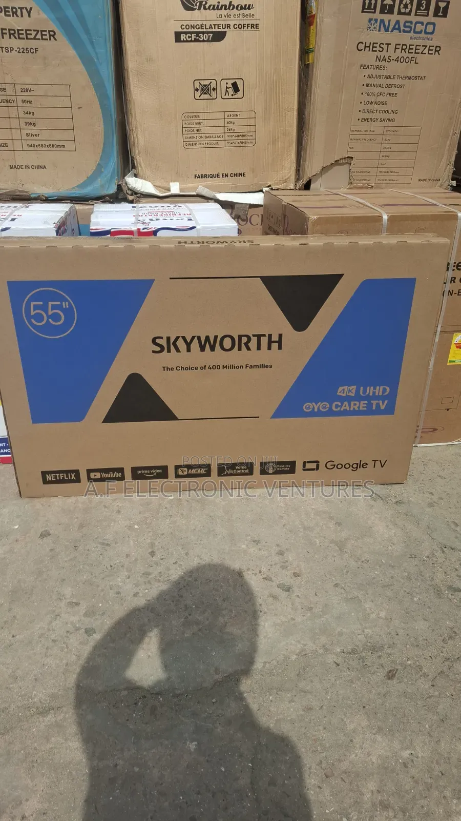 Skyworth 55-Inch Smart Googled Tv