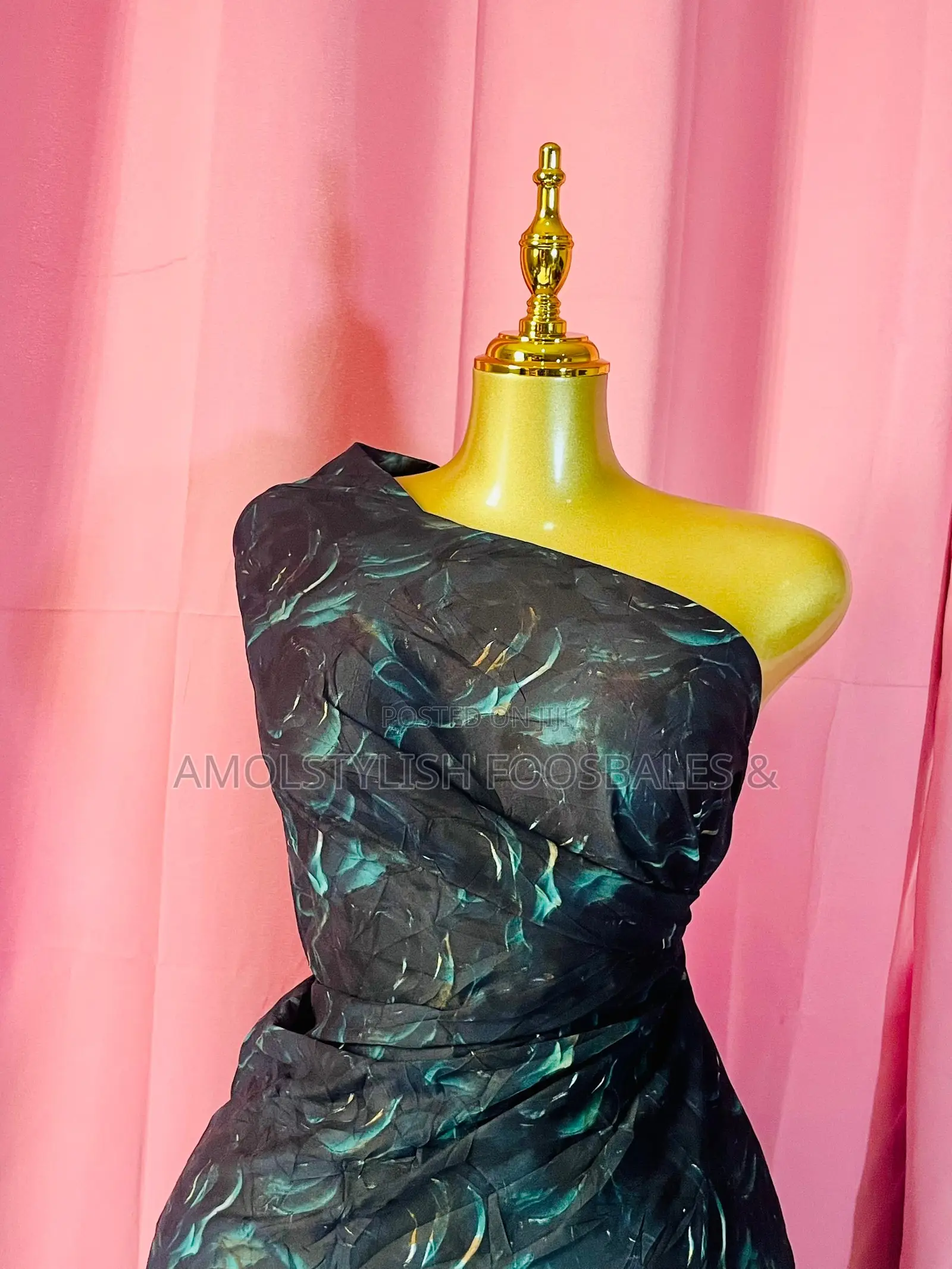 London Fabric Floral Material