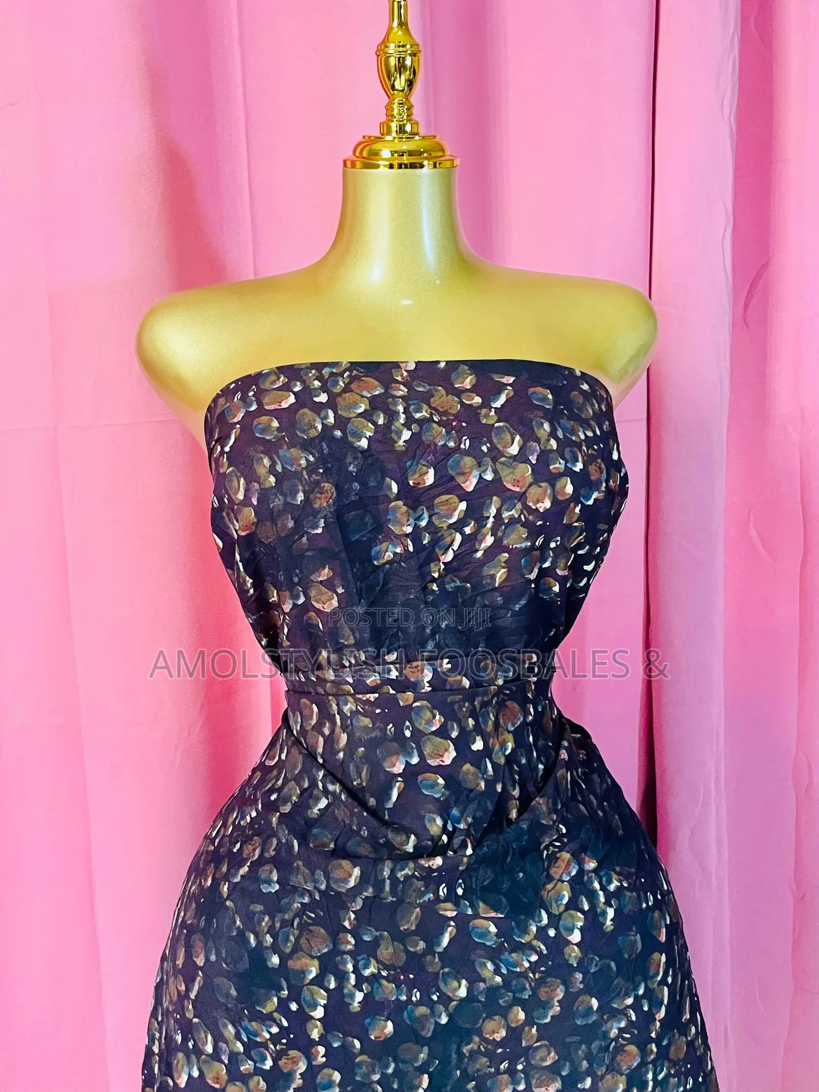 London Fabric Floral Material