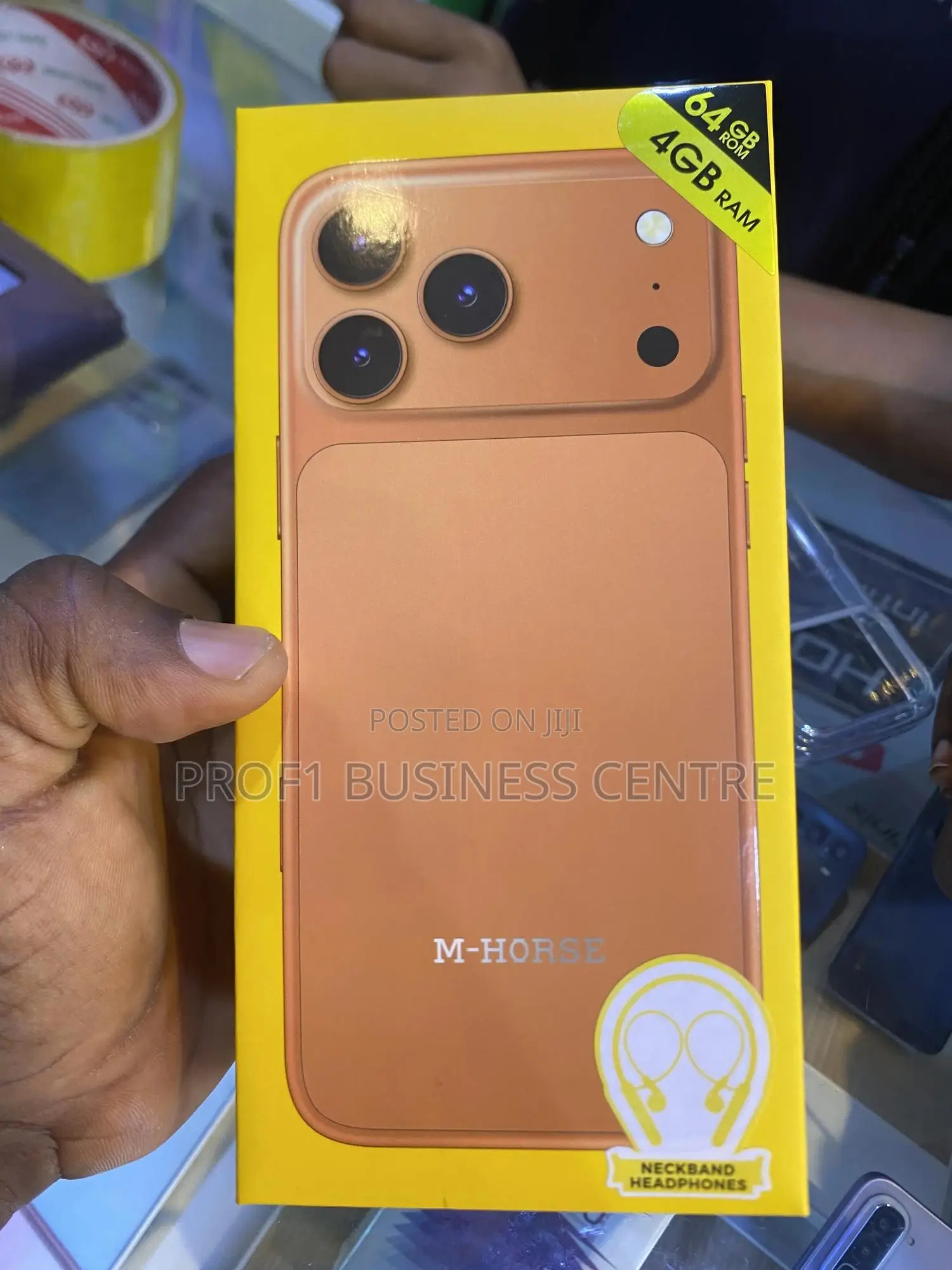 New Mobile Phone 64 GB Orange