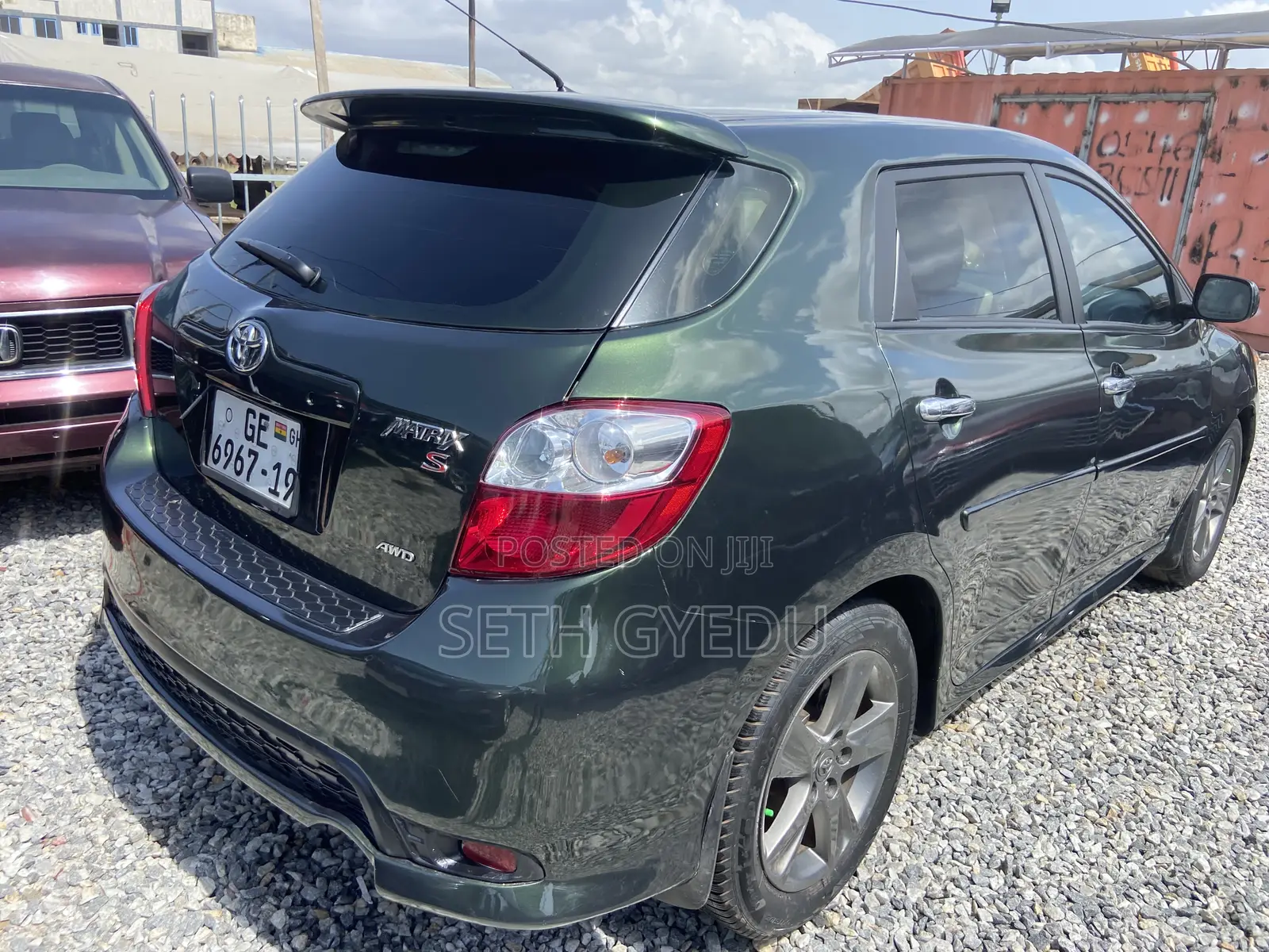 Toyota Matrix 2012 Green