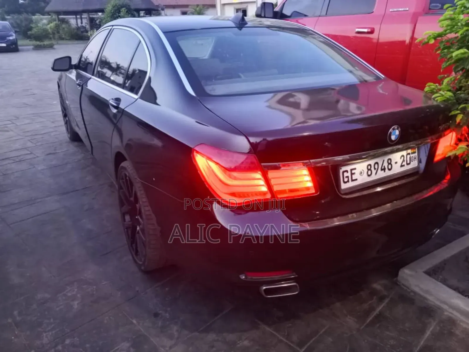 BMW 7 Series 740Li 4dr Sedan (3.0L 6cyl Turbo 8A) 2015 Black