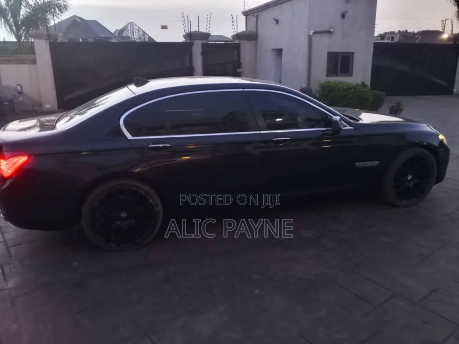 BMW 7 Series 740Li 4dr Sedan (3.0L 6cyl Turbo 8A) 2015 Black
