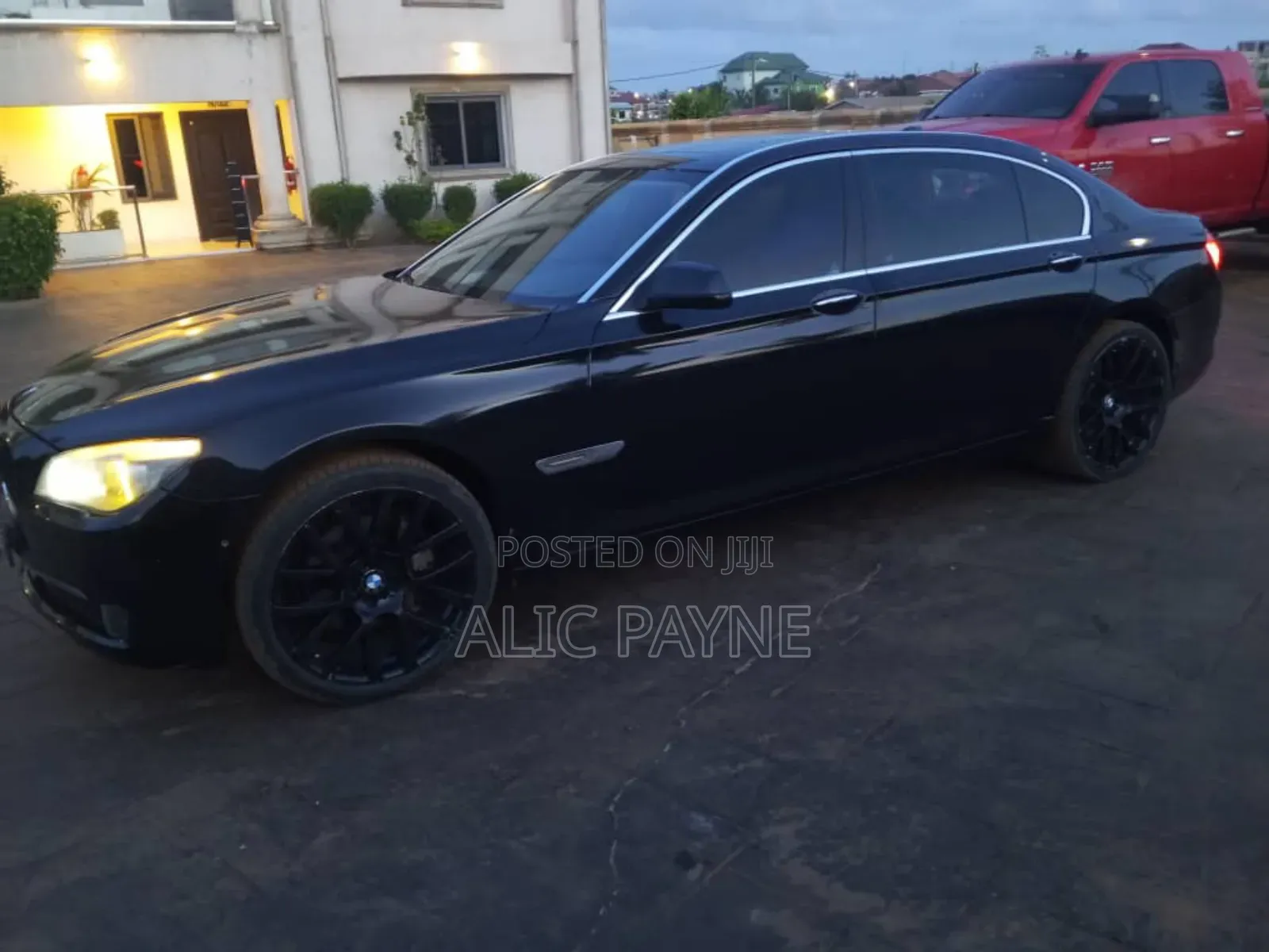 BMW 7 Series 740Li 4dr Sedan (3.0L 6cyl Turbo 8A) 2015 Black