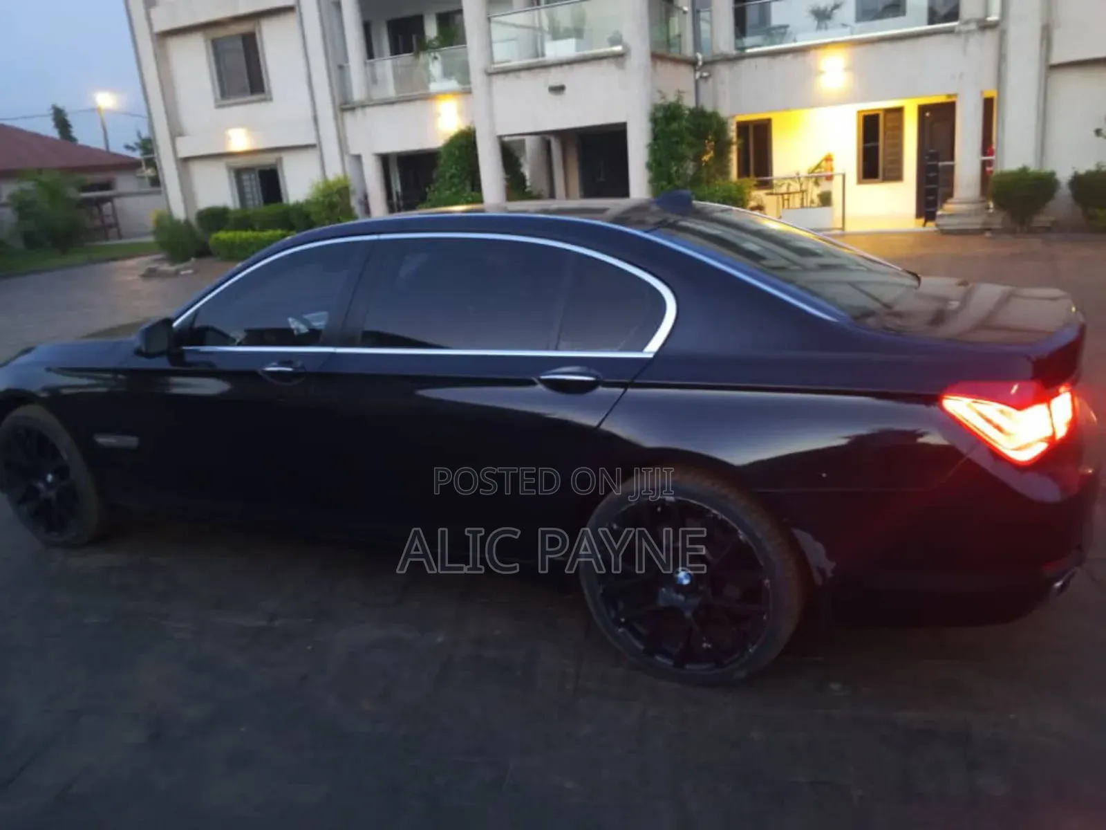 BMW 7 Series 740Li 4dr Sedan (3.0L 6cyl Turbo 8A) 2015 Black