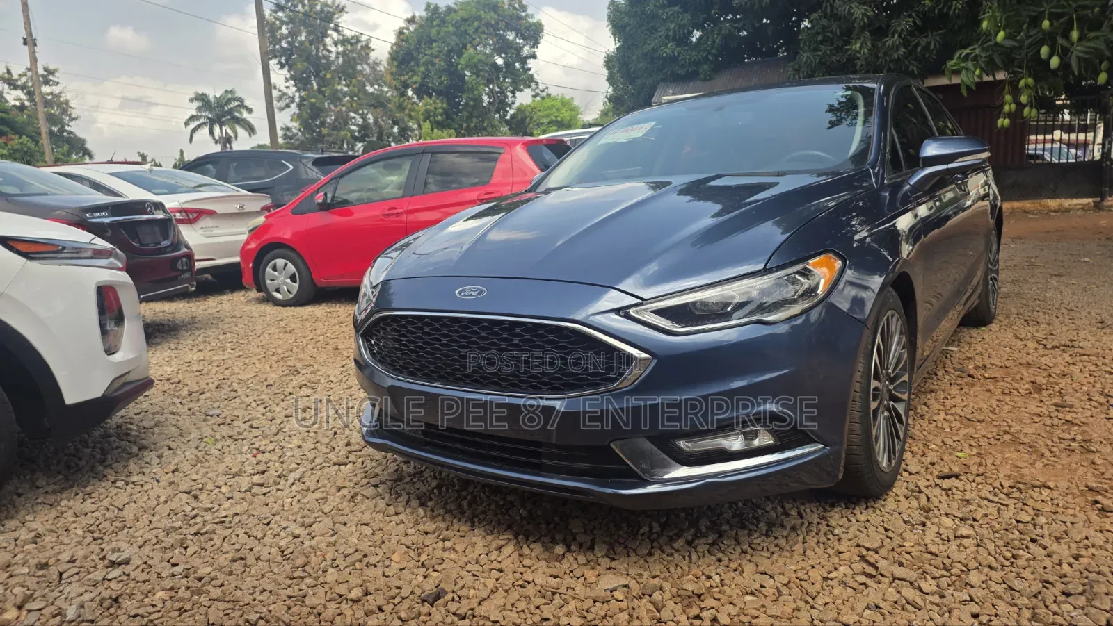 Ford Fusion Titanium AWD 2019 Blue